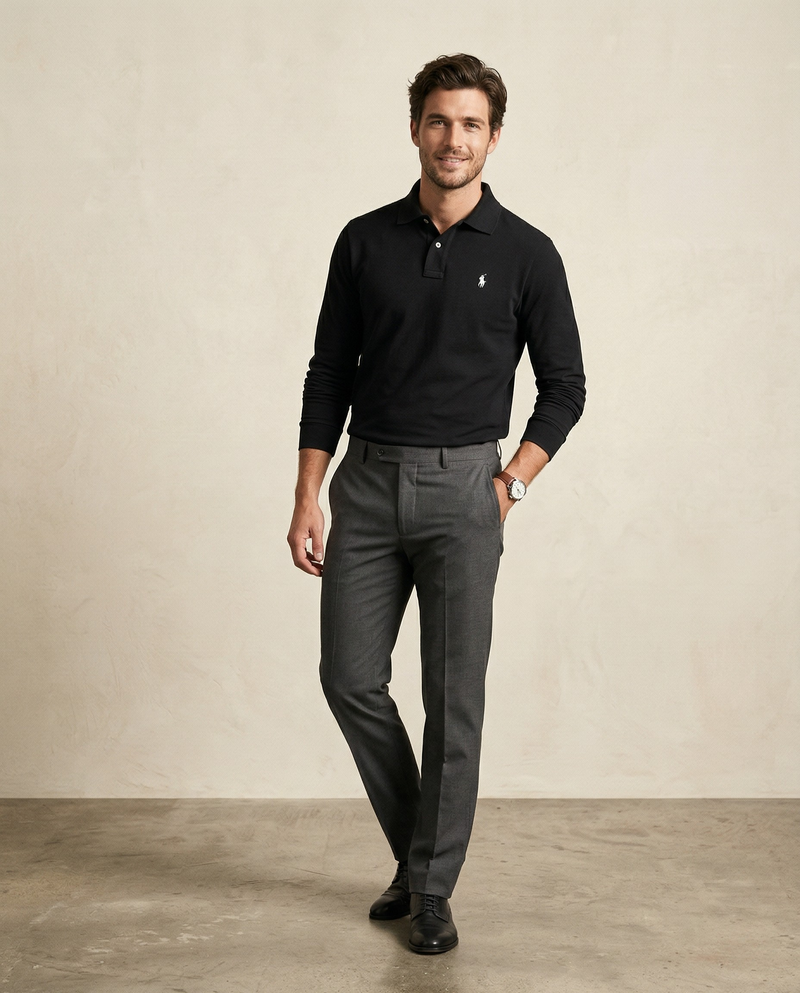 RL Refined Knitted Polo