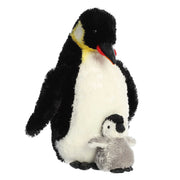 Wild Life Emperor Penguin Baby Plush Toy, 12 in