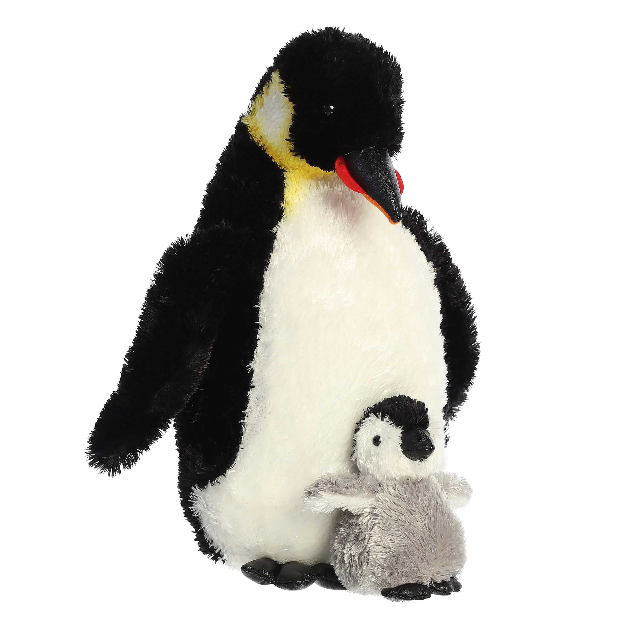 Wild Life Emperor Penguin Baby Plush Toy, 12 in