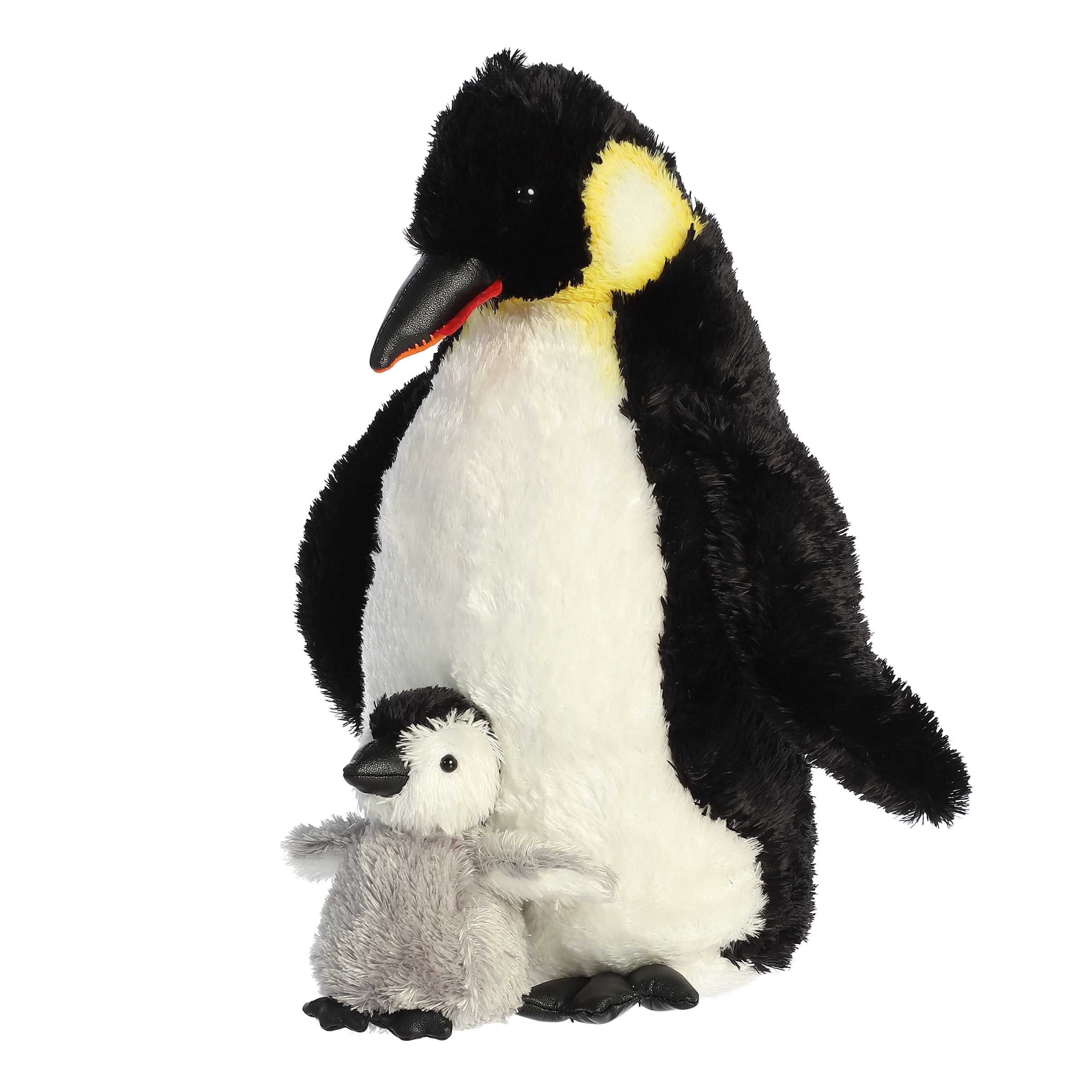 Wild Life Emperor Penguin Baby Plush Toy, 12 in