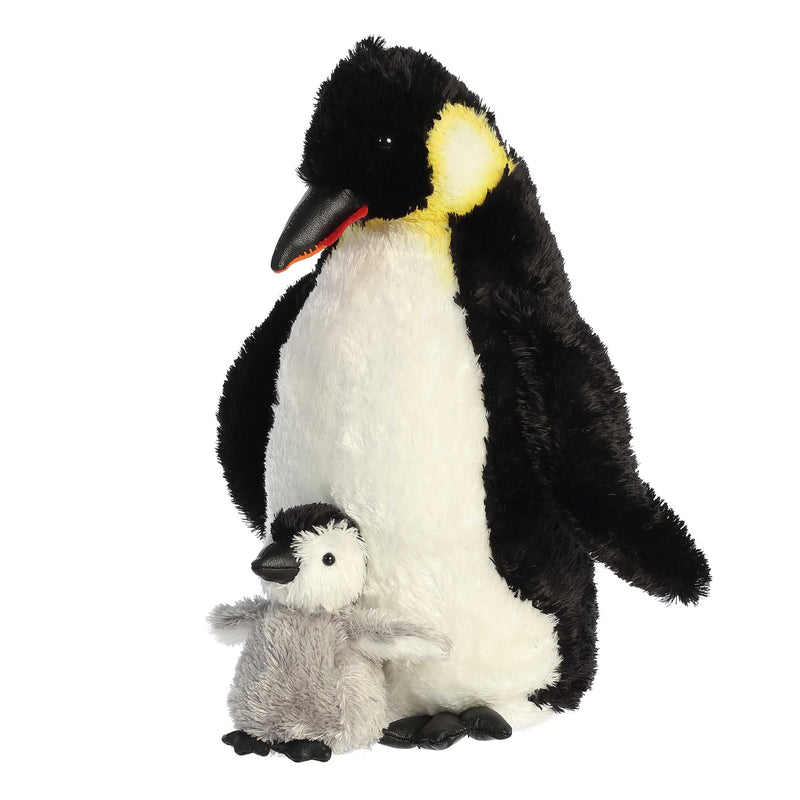 Wild Life Emperor Penguin Baby Plush Toy, 12 in