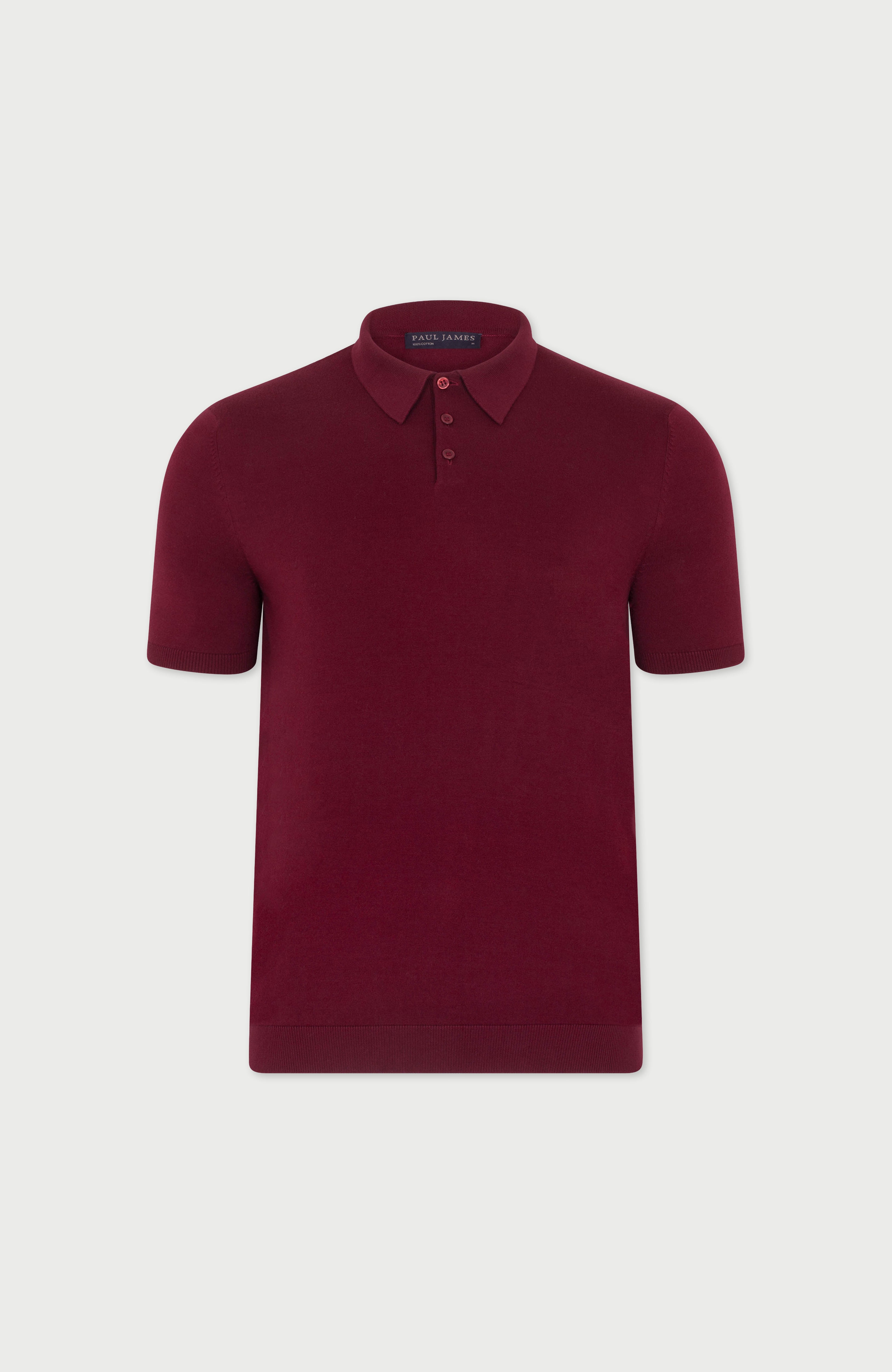 Mens Ultra Fine Cotton Short Sleeve Polo Shirt