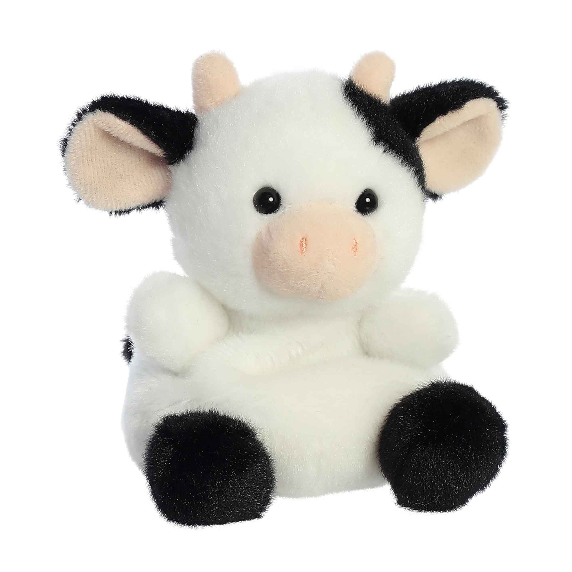 Palm Pals Sweetie Cow Plush Toy Stuffed Animal, 5 in