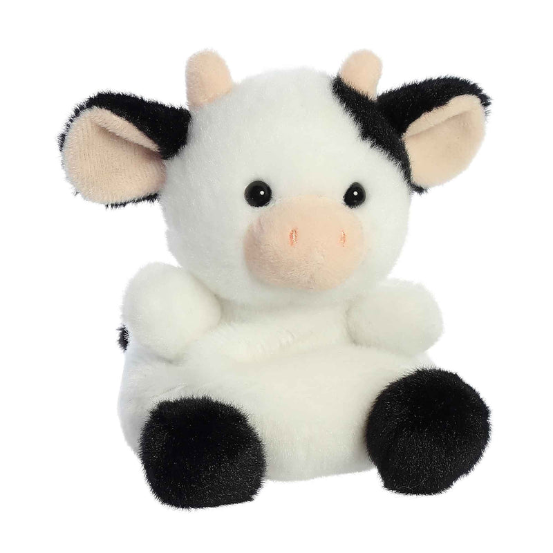 Palm Pals Sweetie Cow Plush Toy Stuffed Animal, 5 in