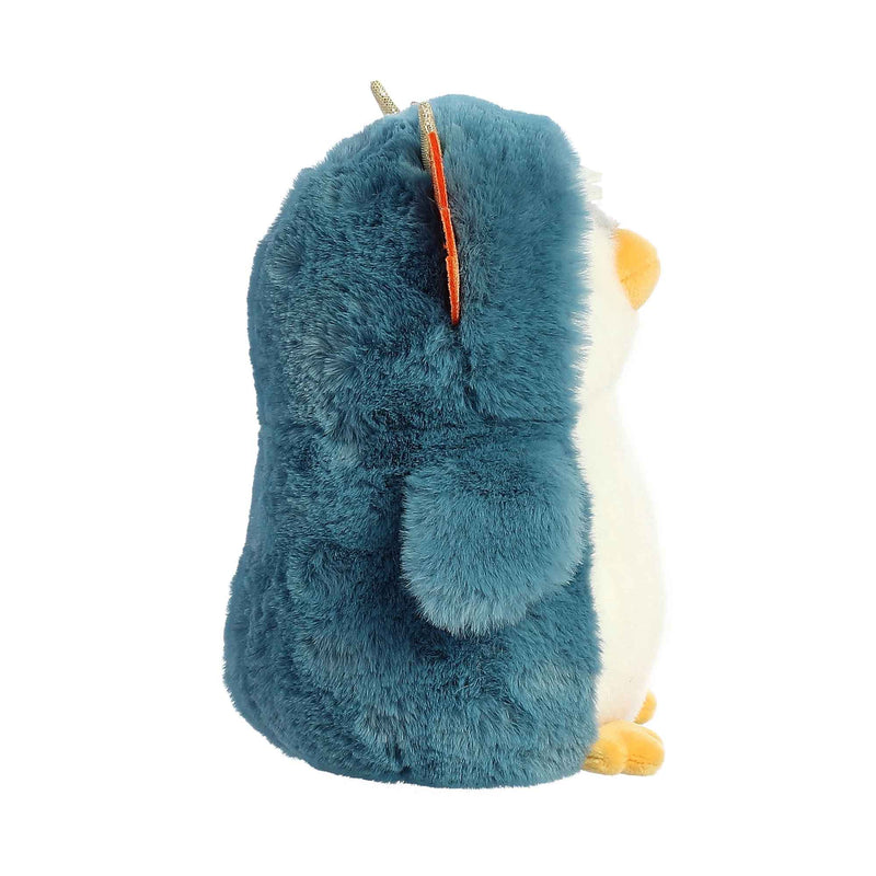 PomPom Penguin Dragon Plush Toy Stuffed Animal, 7 in