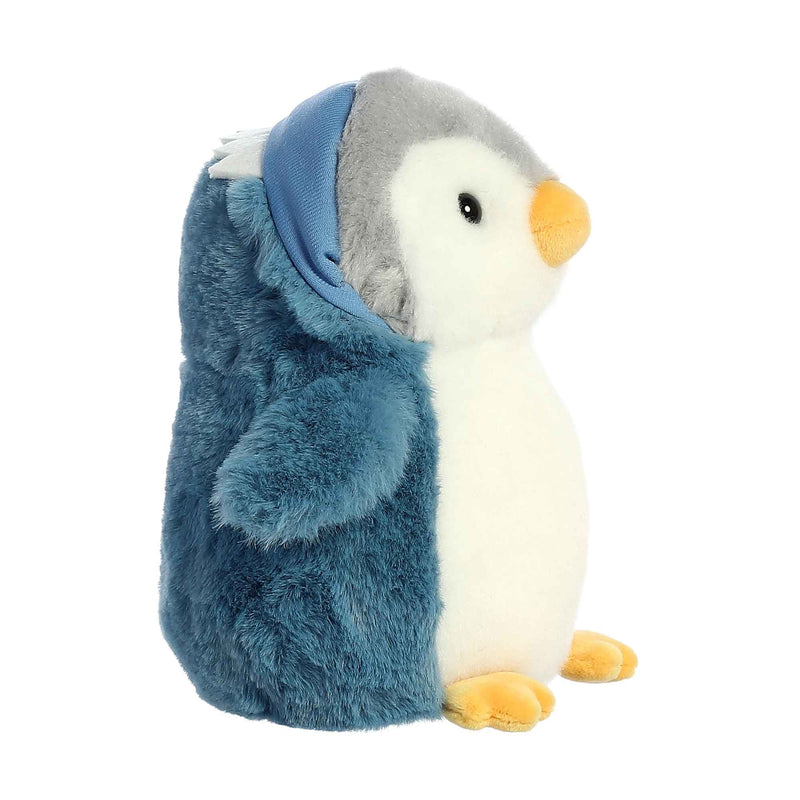 PomPom Penguin Dragon Plush Toy Stuffed Animal, 7 in