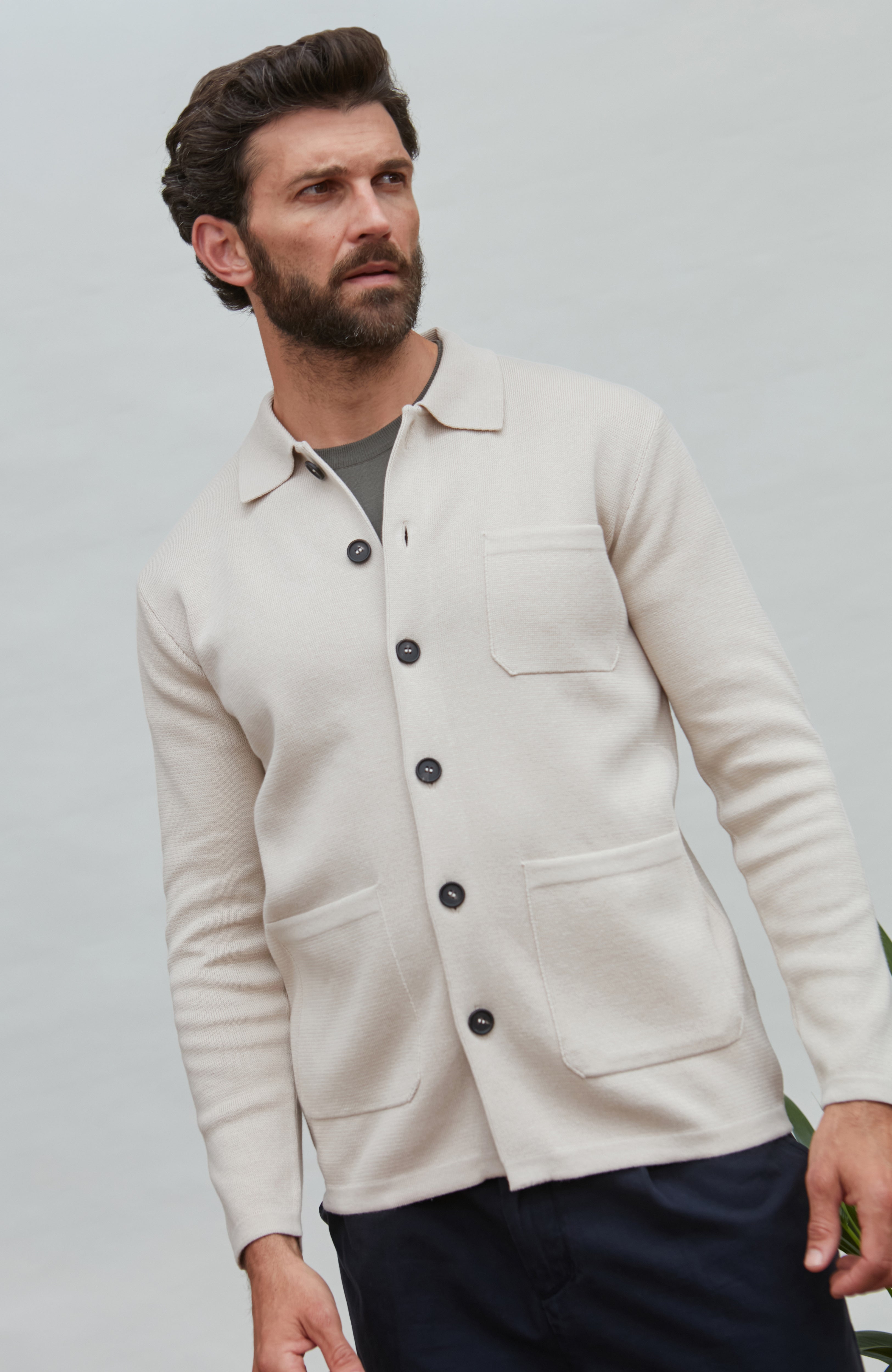Mens Midweight Cotton Work Shirt
