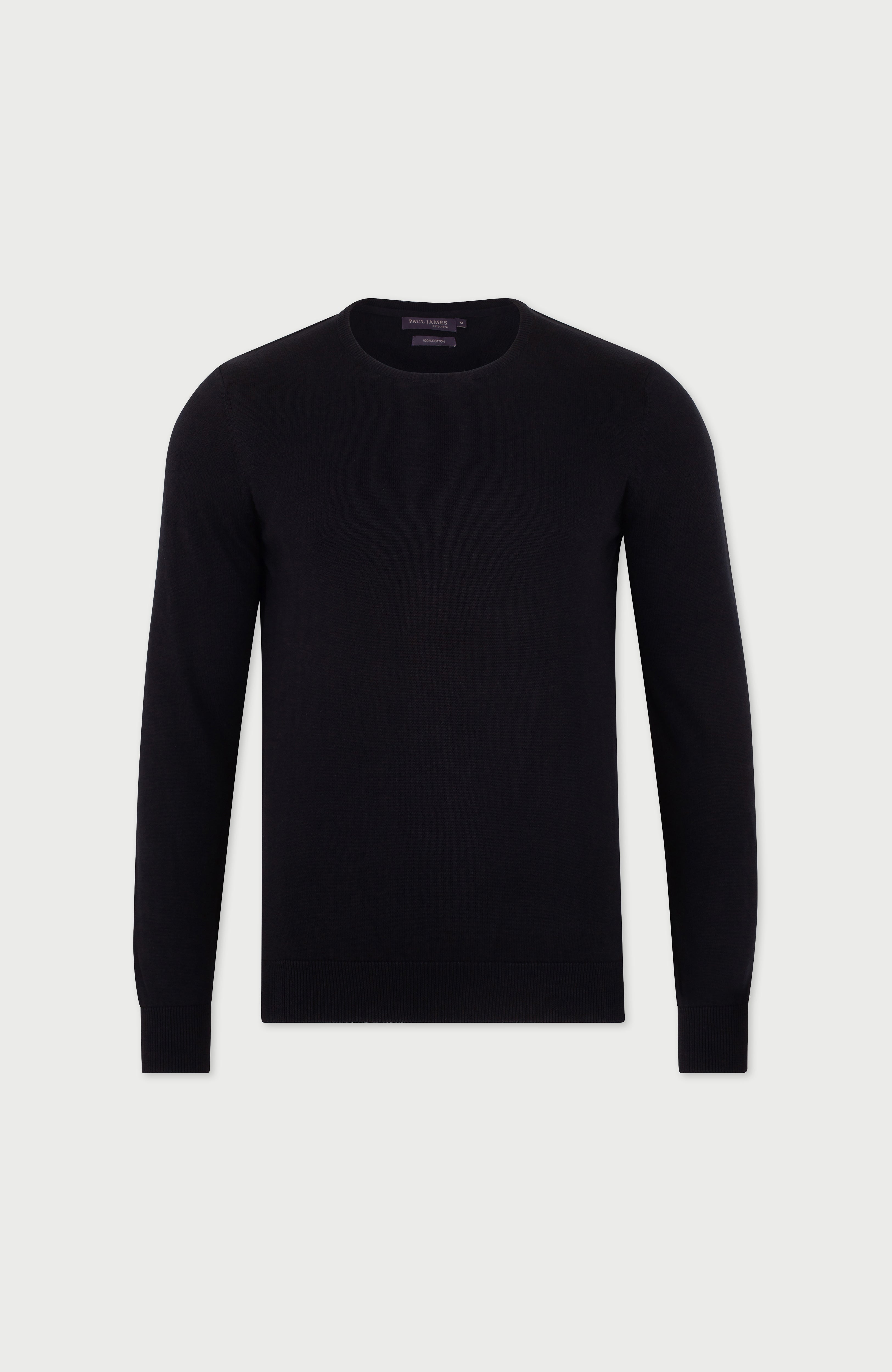 Men's Cotton Crew Neck Jumper