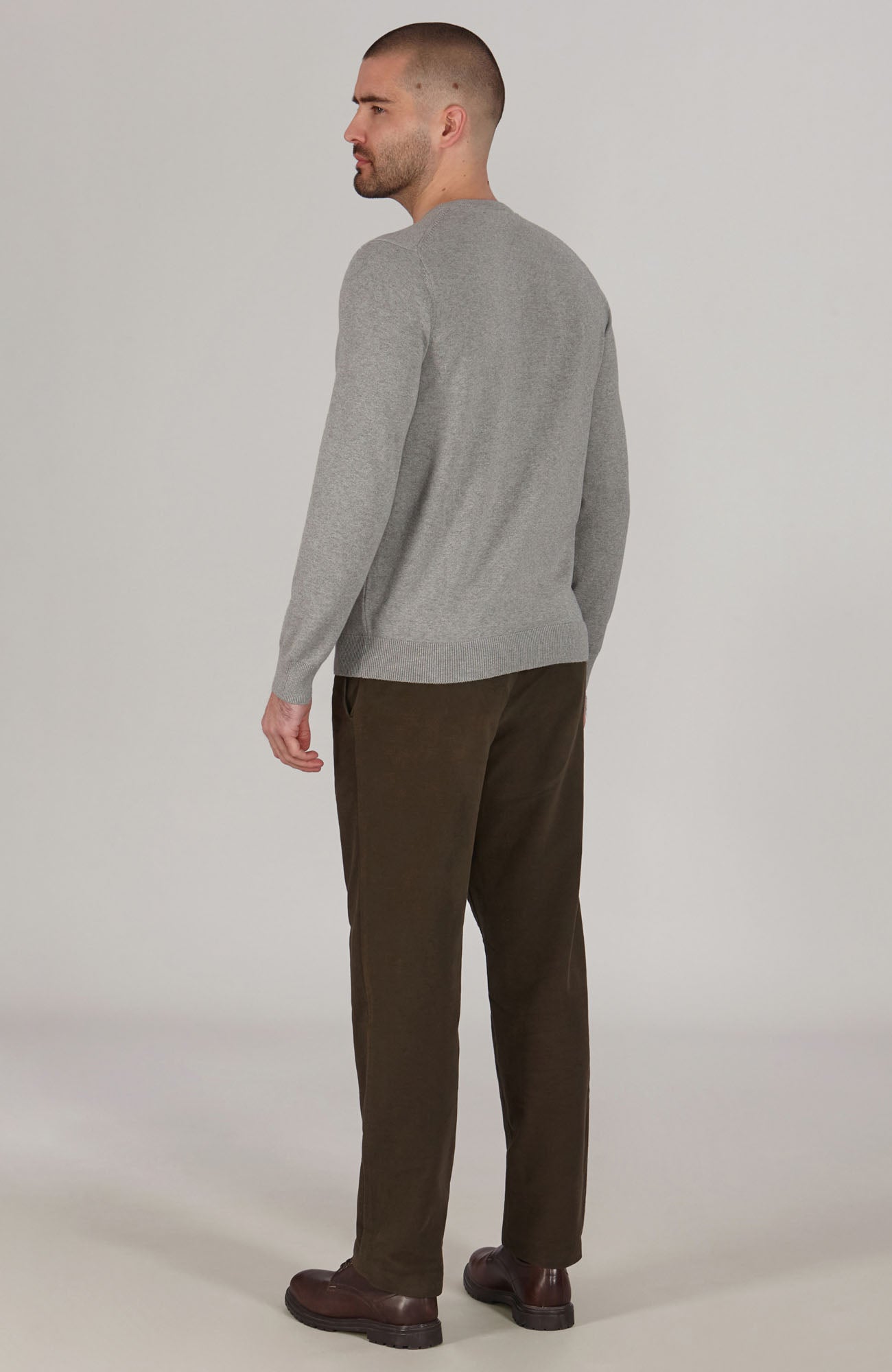 Men's Cotton Crew Neck Jumper