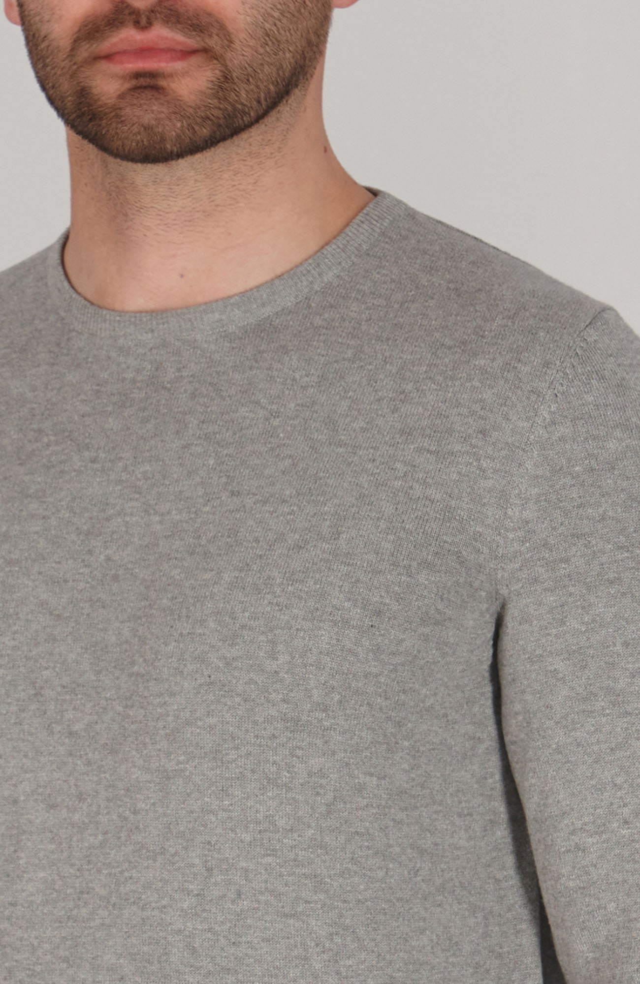Men's Cotton Crew Neck Jumper