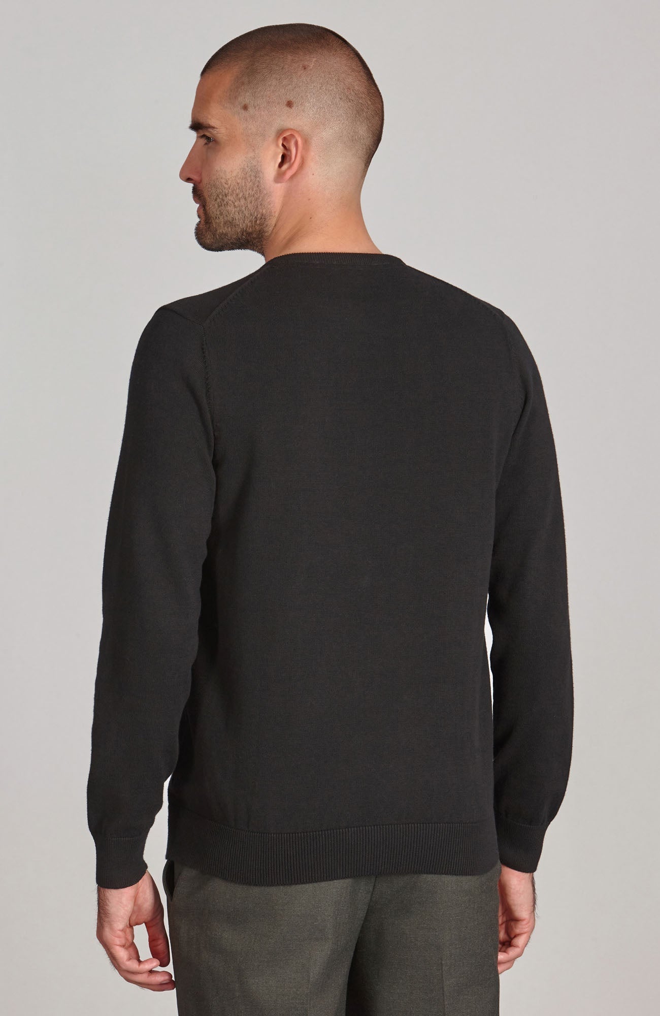 Men's Cotton Crew Neck Jumper