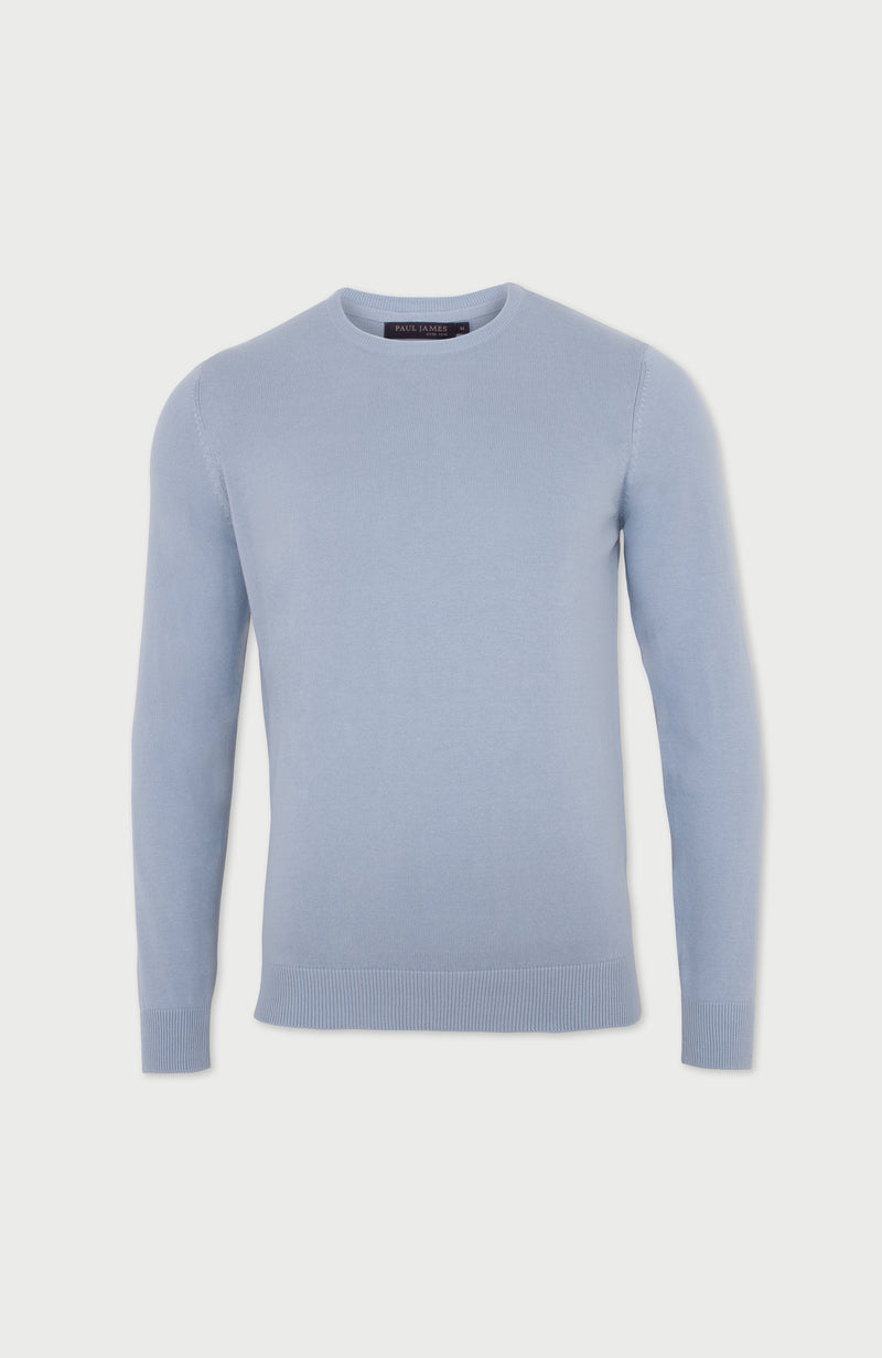 Men's Cotton Crew Neck Jumper