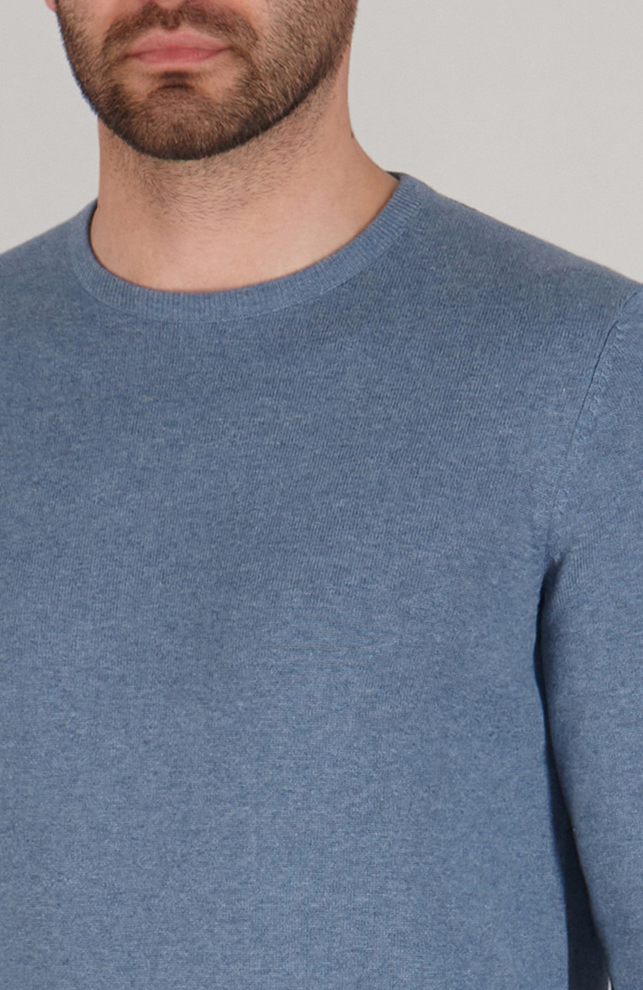 Men's Cotton Crew Neck Jumper