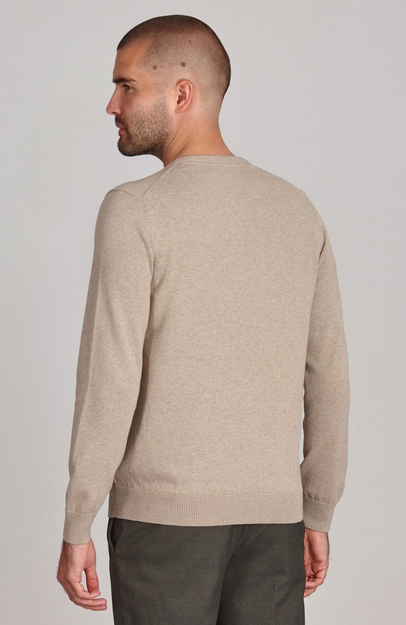 Men's Cotton Crew Neck Jumper
