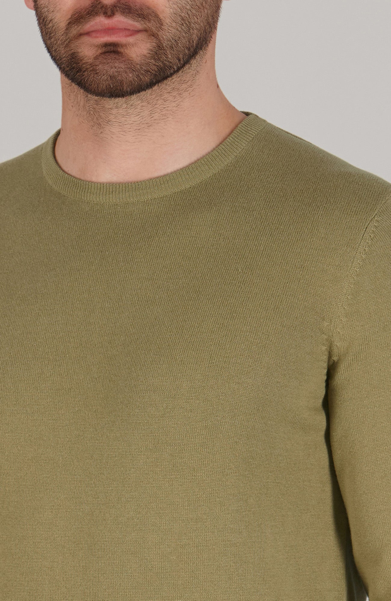 Men's Cotton Crew Neck Jumper