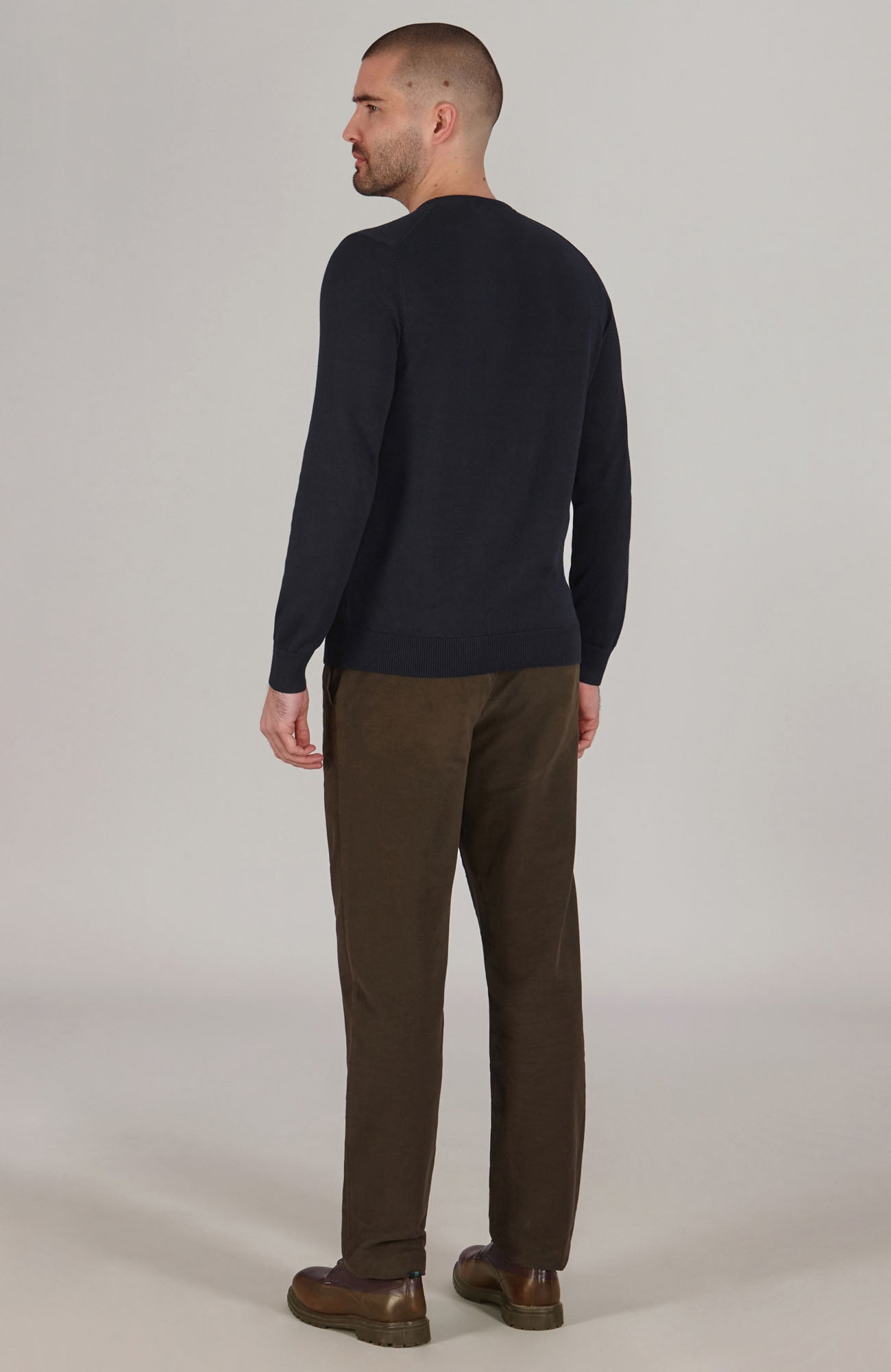 Men's Cotton Crew Neck Jumper