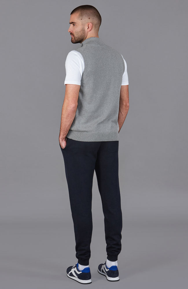 Mens Lightweight Cotton Zip Through Gilet