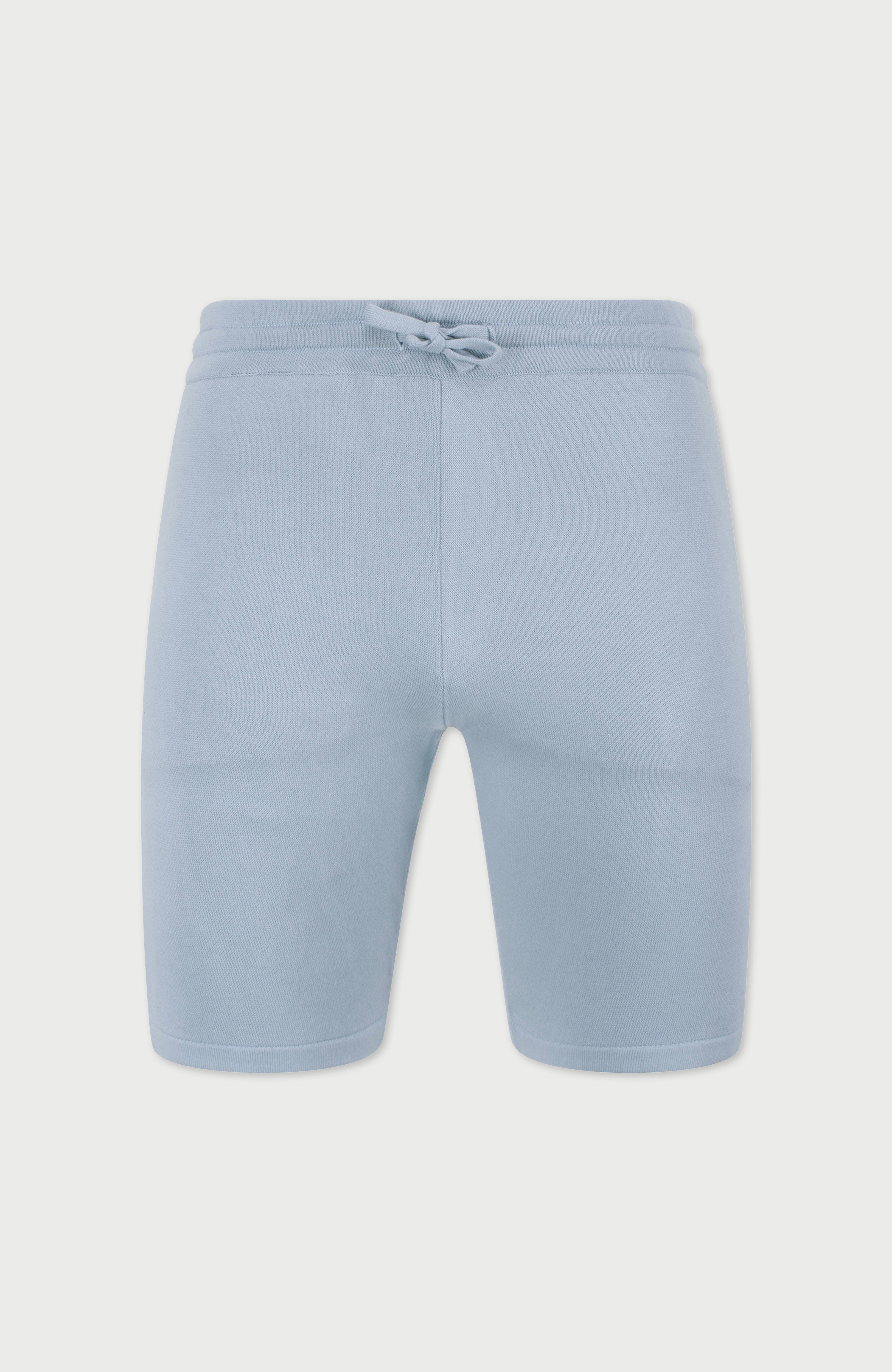 Mens Midweight Cotton Knitted Shorts