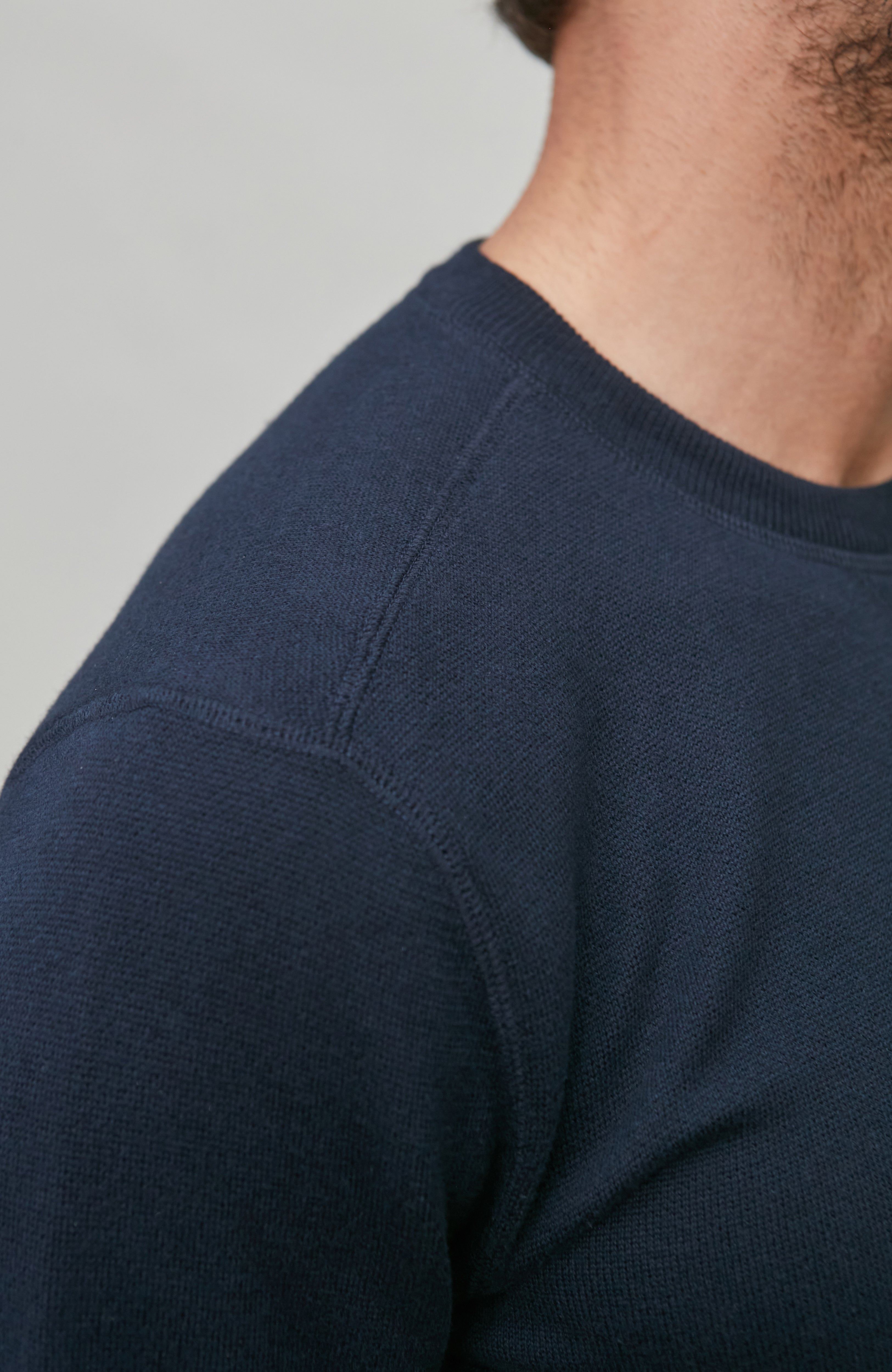 Mens Midweight Cotton Loopback Knitted Sweatshirt