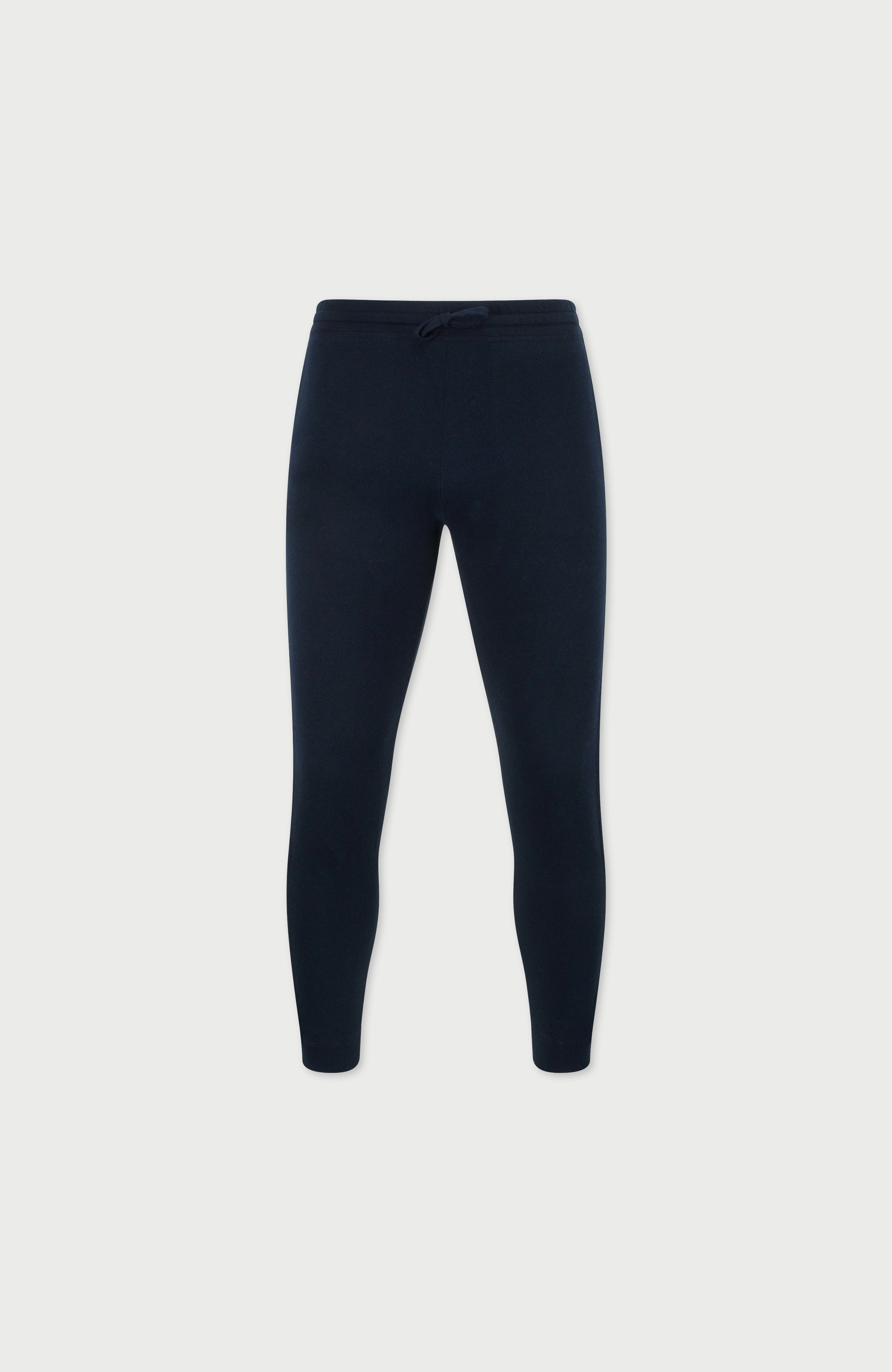 Mens Midweight Cotton Loopback Knitted Joggers