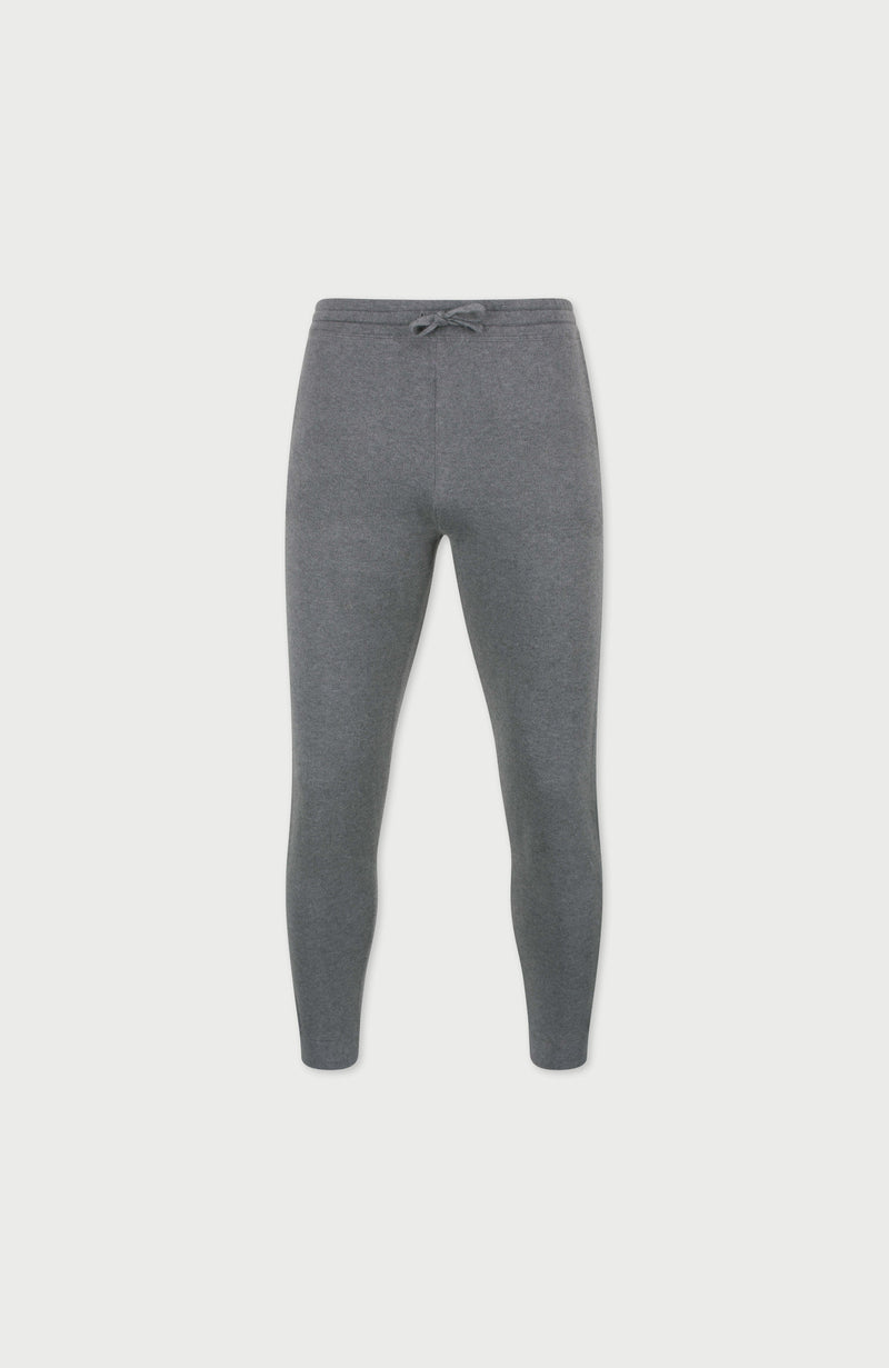 Mens Midweight Cotton Loopback Knitted Joggers