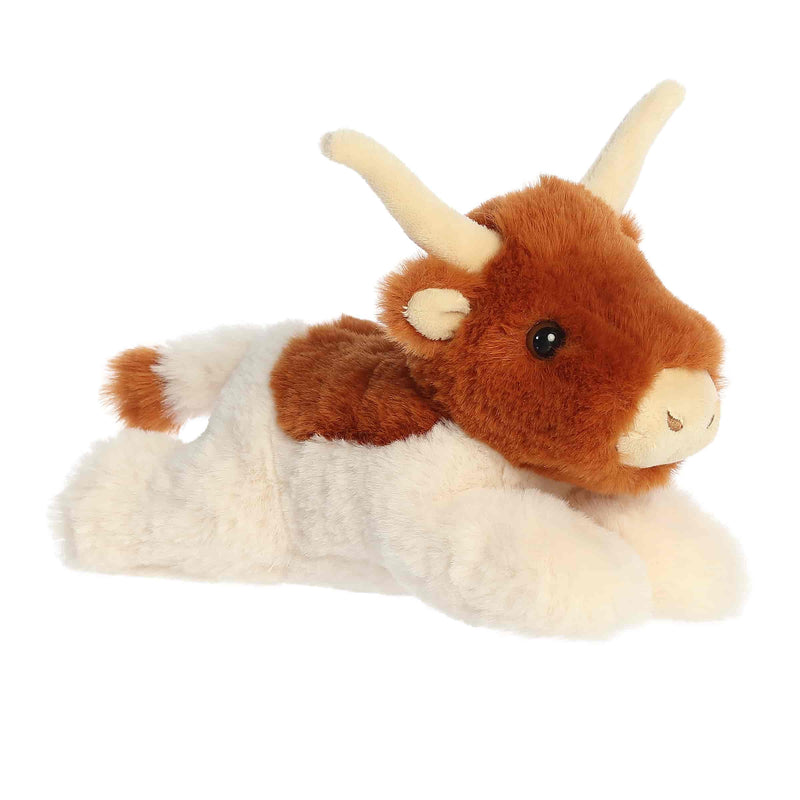 '- Mini Flopsie - 8" Buck Longhorn Cow