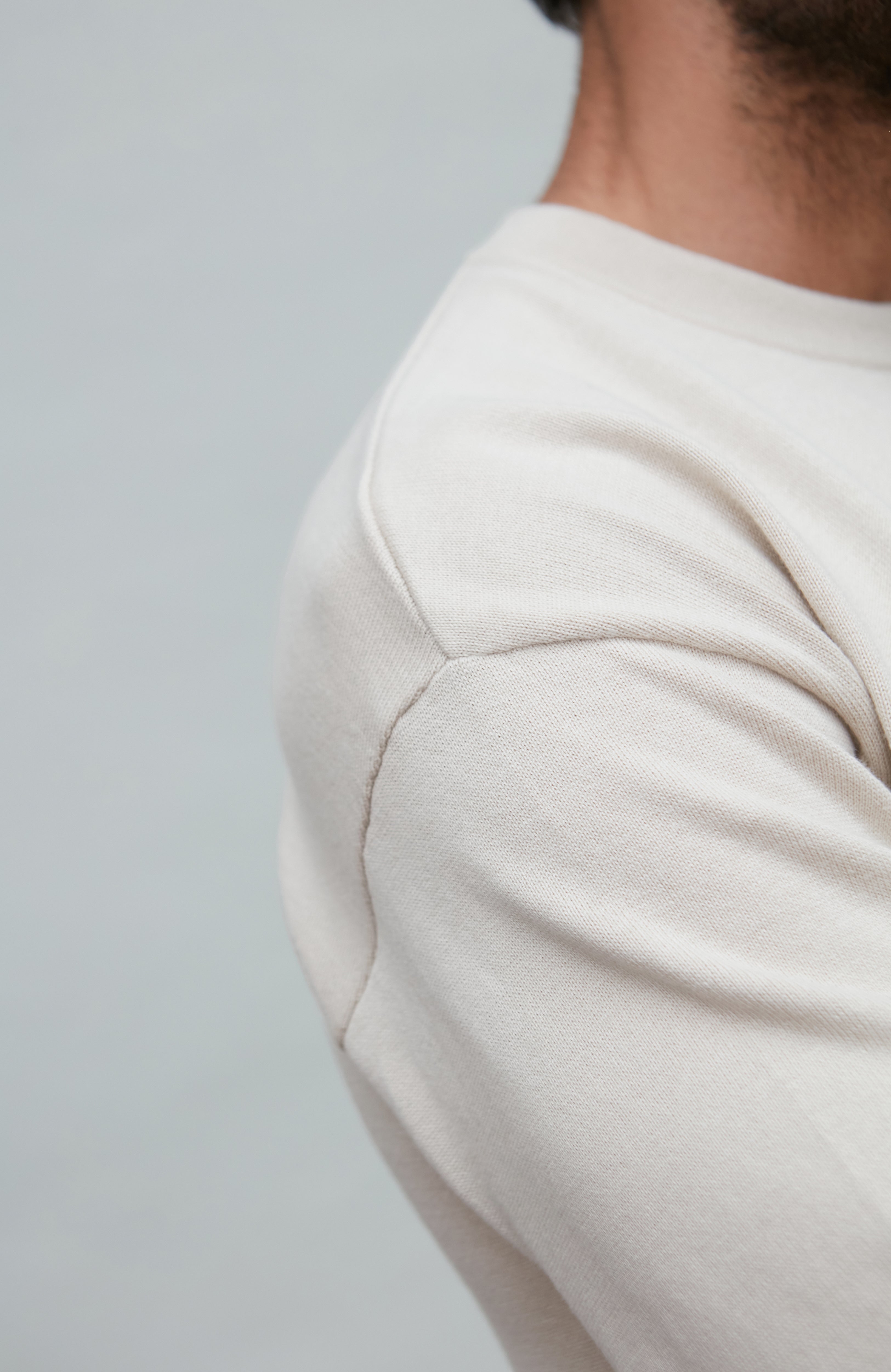 Mens Lightweight Cotton Oversized Knitted Top