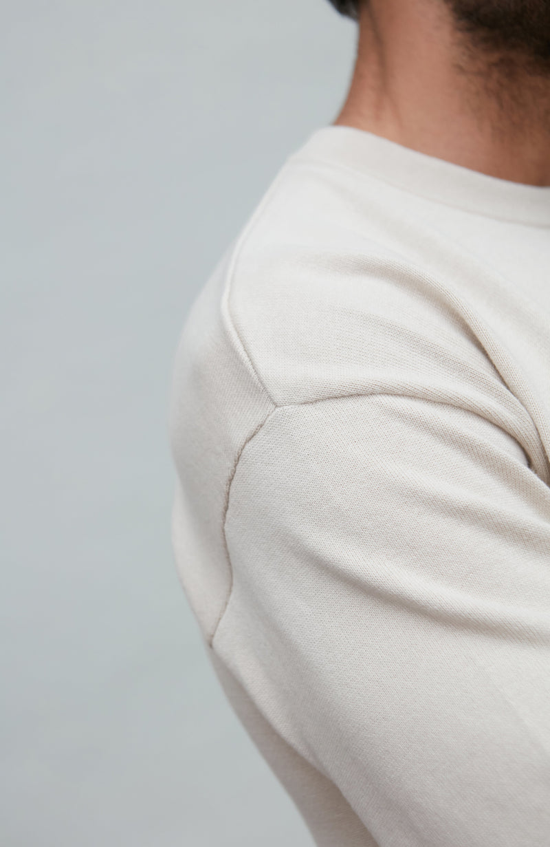 Mens Lightweight Cotton Oversized Knitted Top