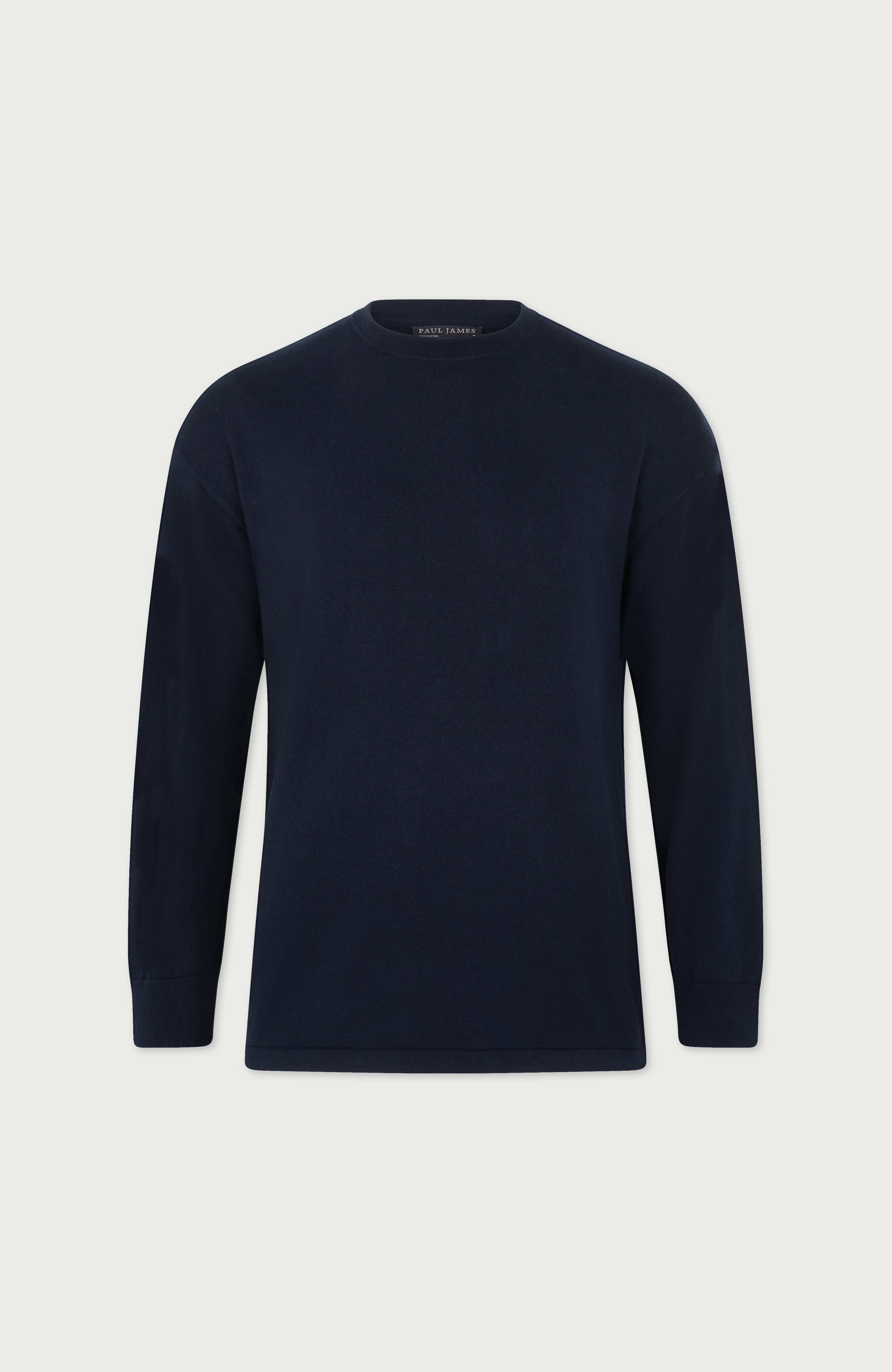 Mens Lightweight Cotton Oversized Knitted Top