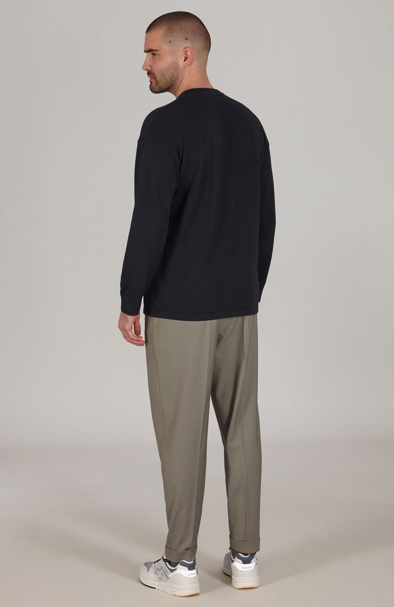 Mens Lightweight Cotton Oversized Knitted Top