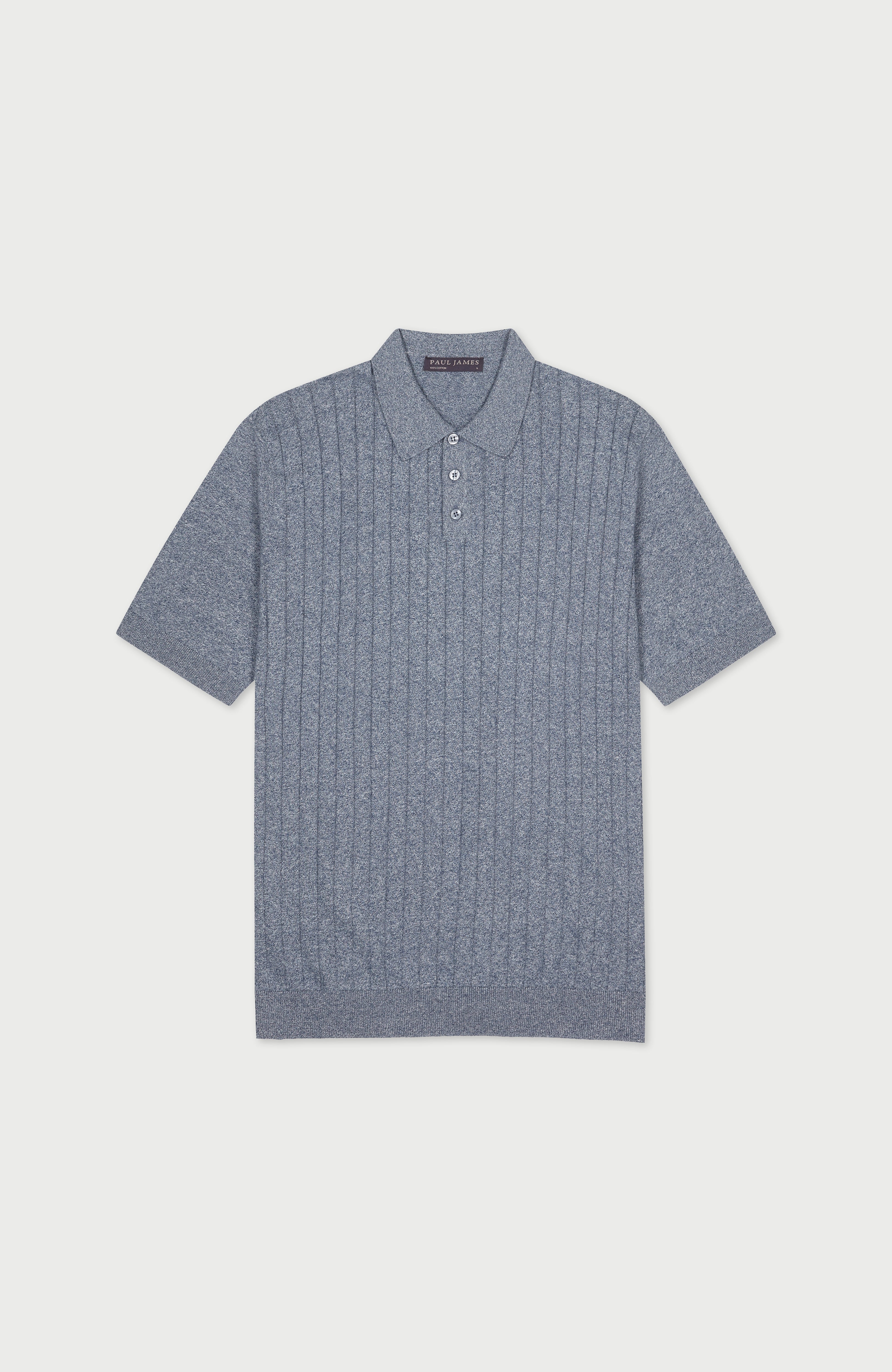 Mens Ultra Fine Cotton Selection Knit Polo Shirt