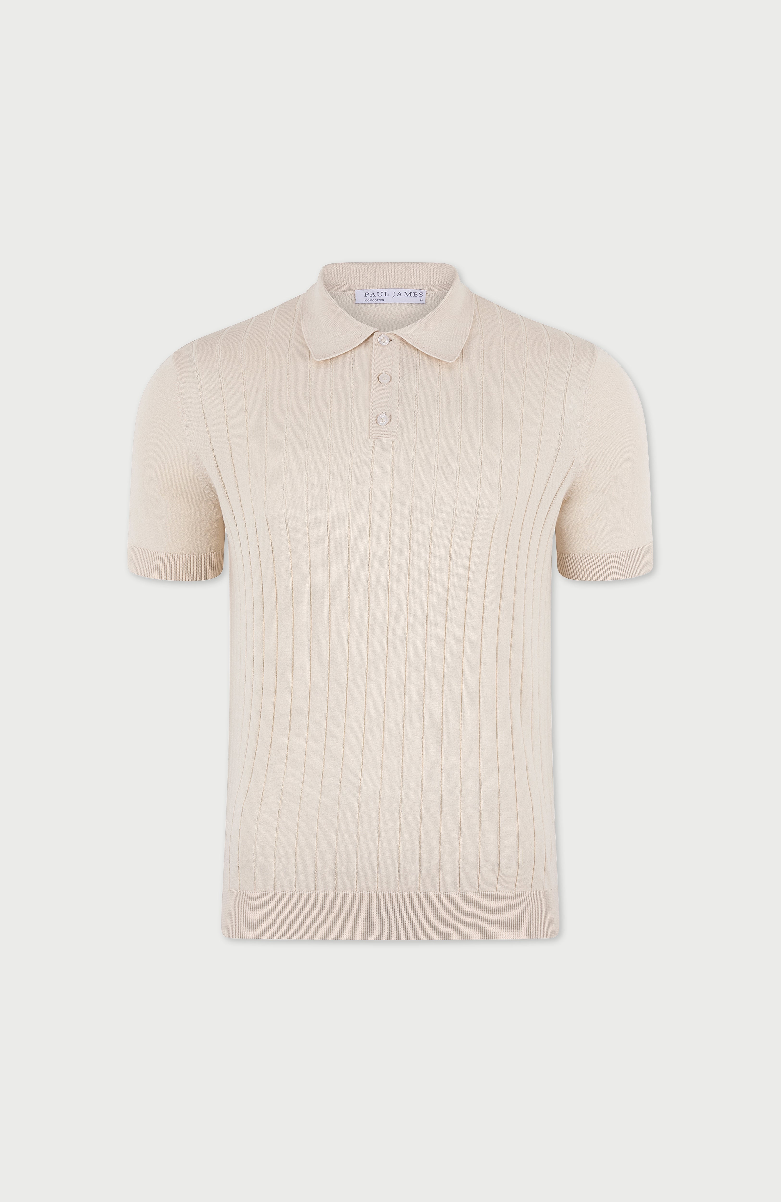 Mens Ultra Fine Cotton Selection Knit Polo Shirt