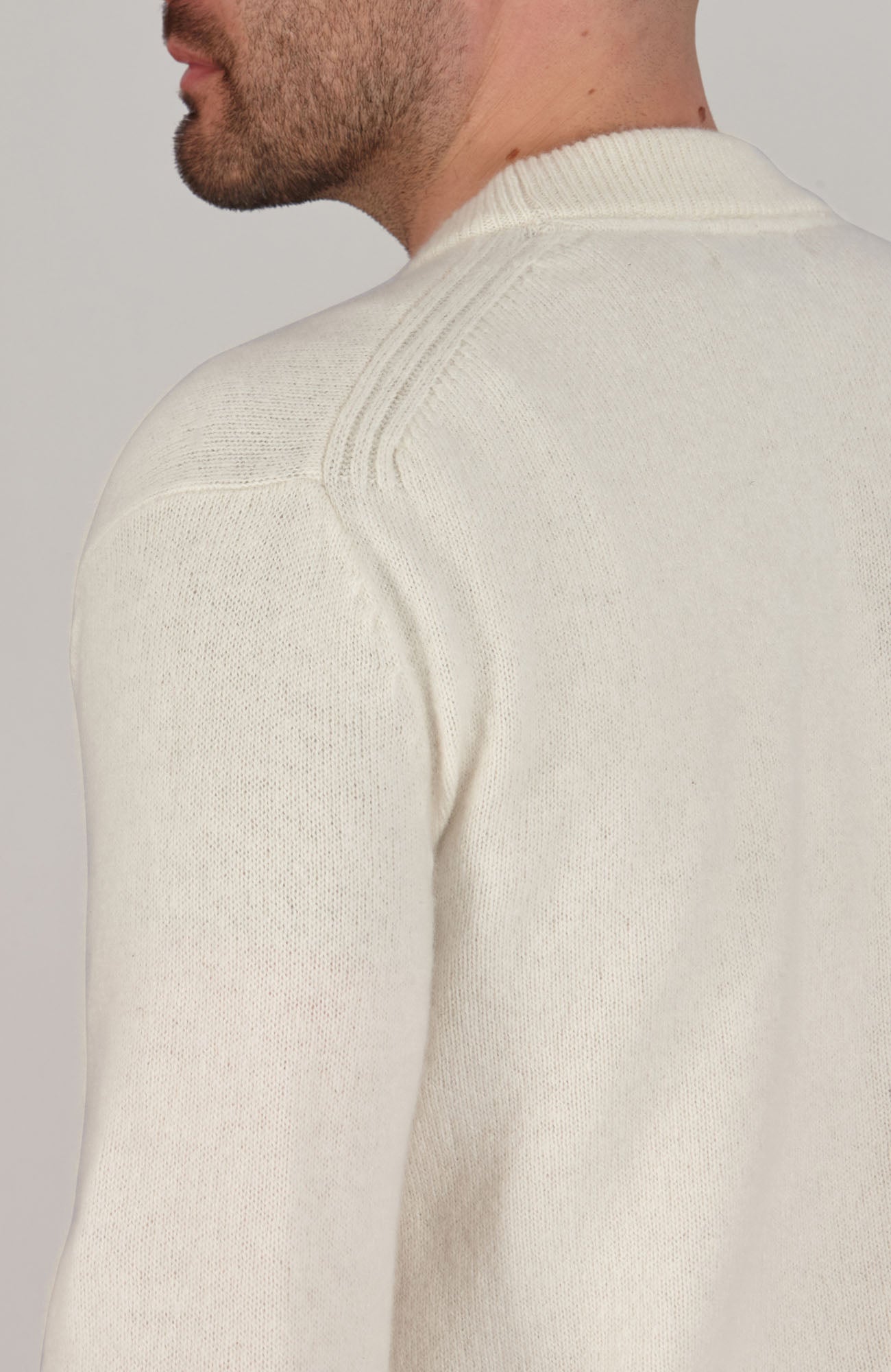 Mens Lambswool Cardigan
