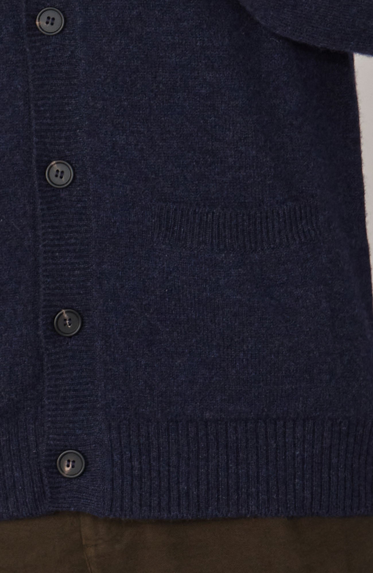 Mens Lambswool Cardigan
