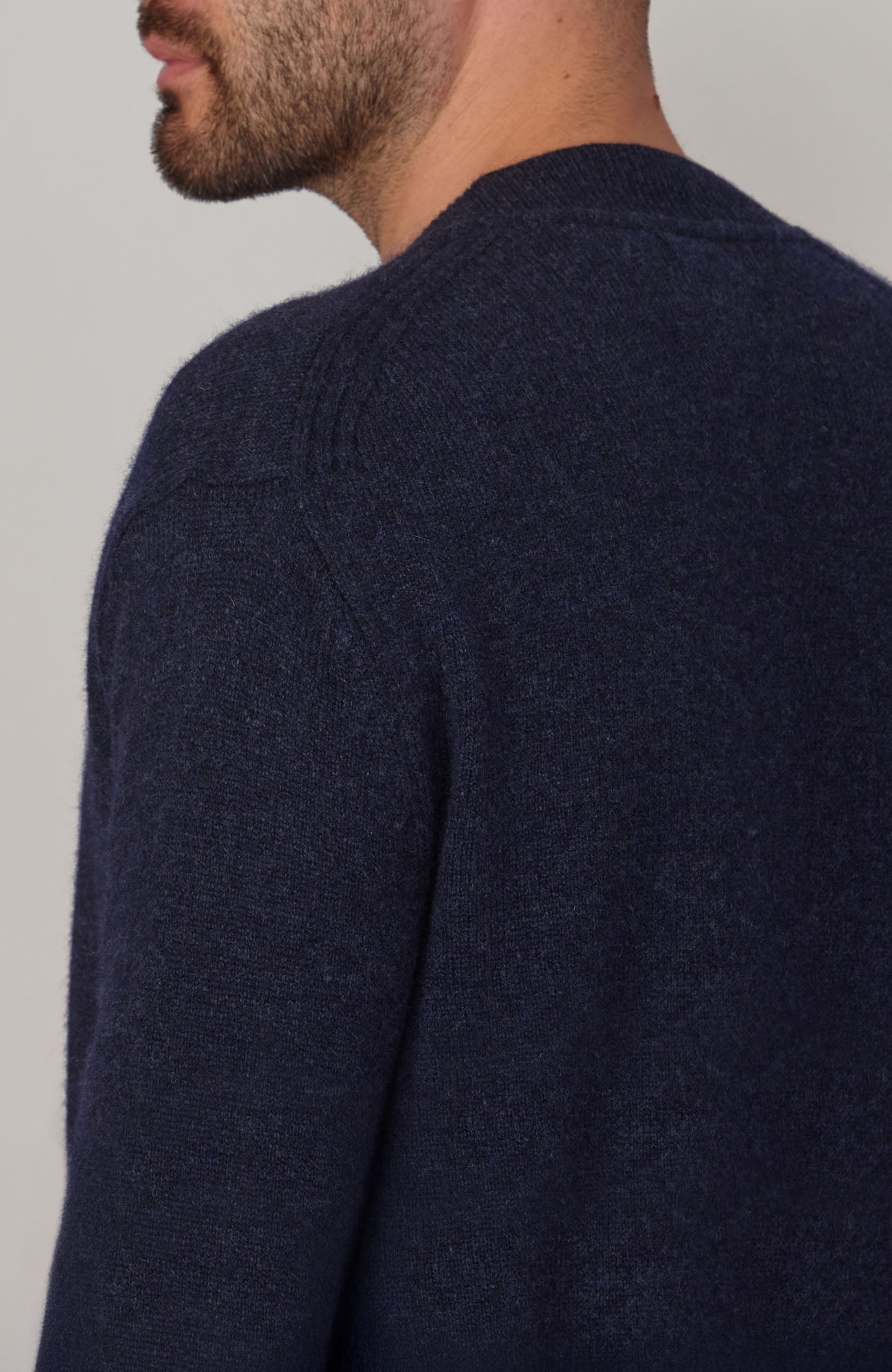 Mens Lambswool Cardigan