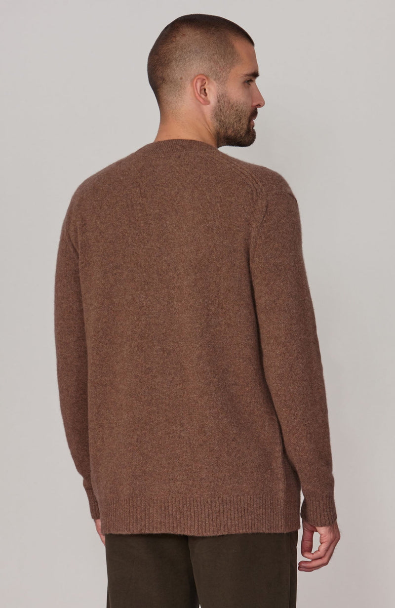 Mens Lambswool Cardigan