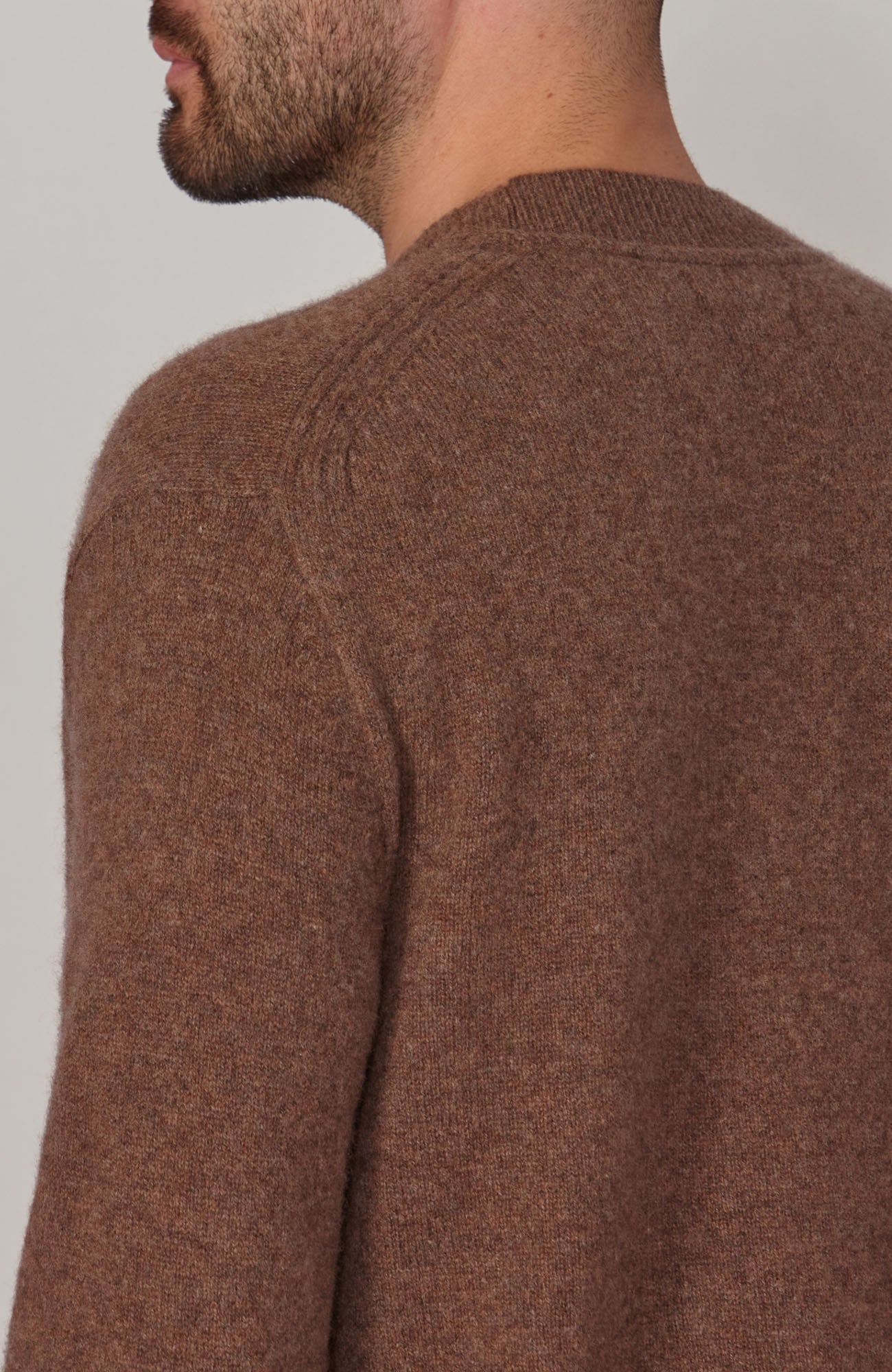 Mens Lambswool Cardigan