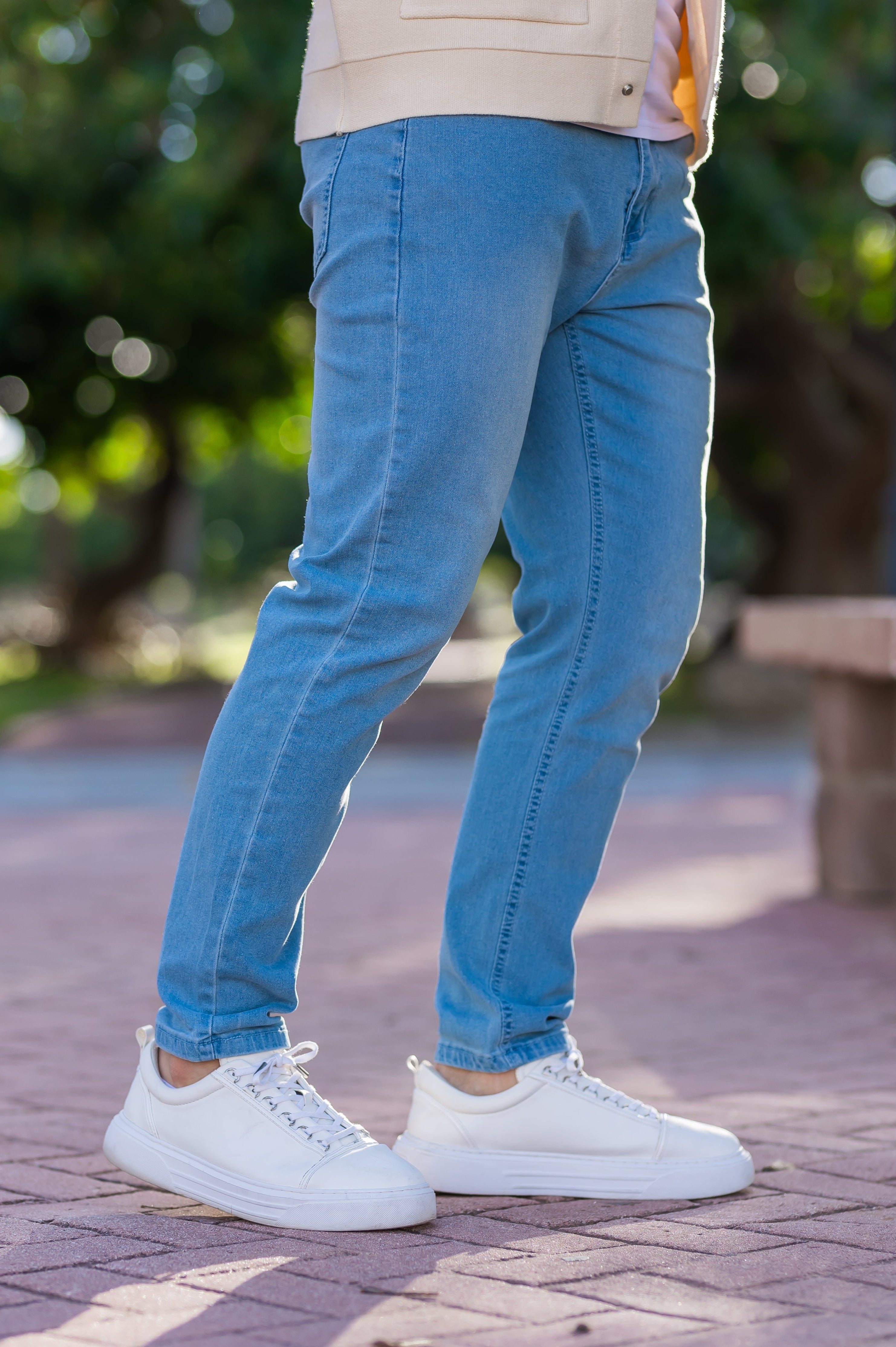 Tenuto Men's Slim Fit Jeans – Stretch Denim Pants