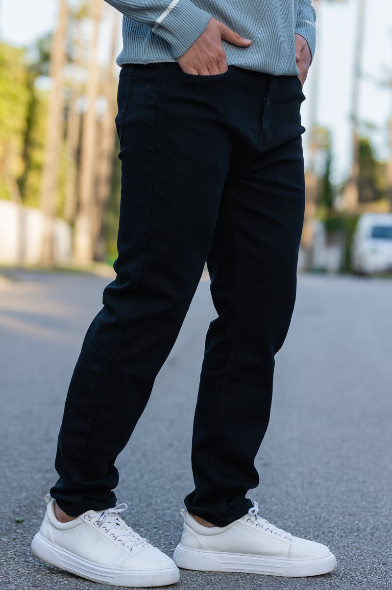 Tenuto Men's Slim Fit Jeans – Stretch Denim Pants