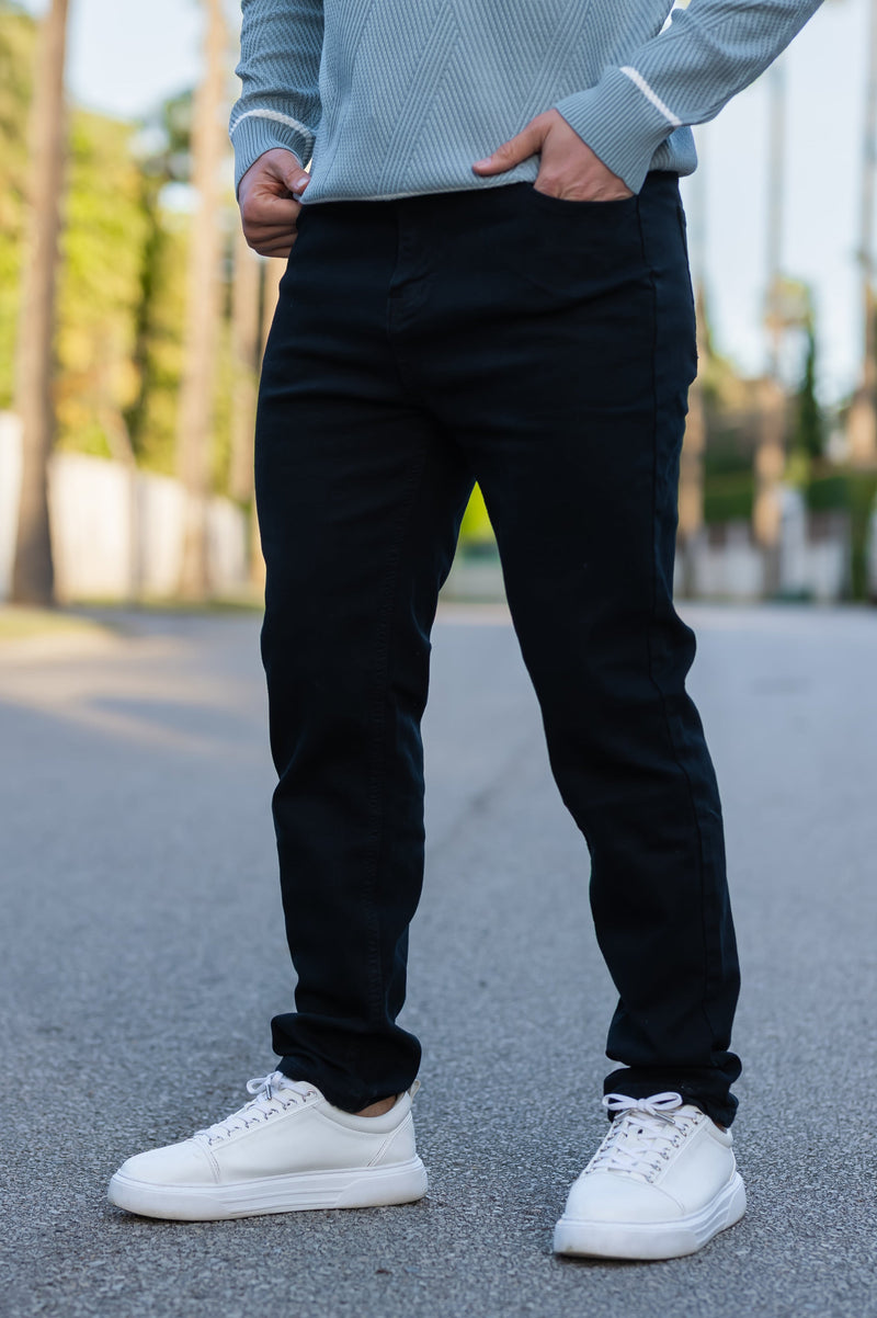 Tenuto Men's Slim Fit Jeans – Stretch Denim Pants