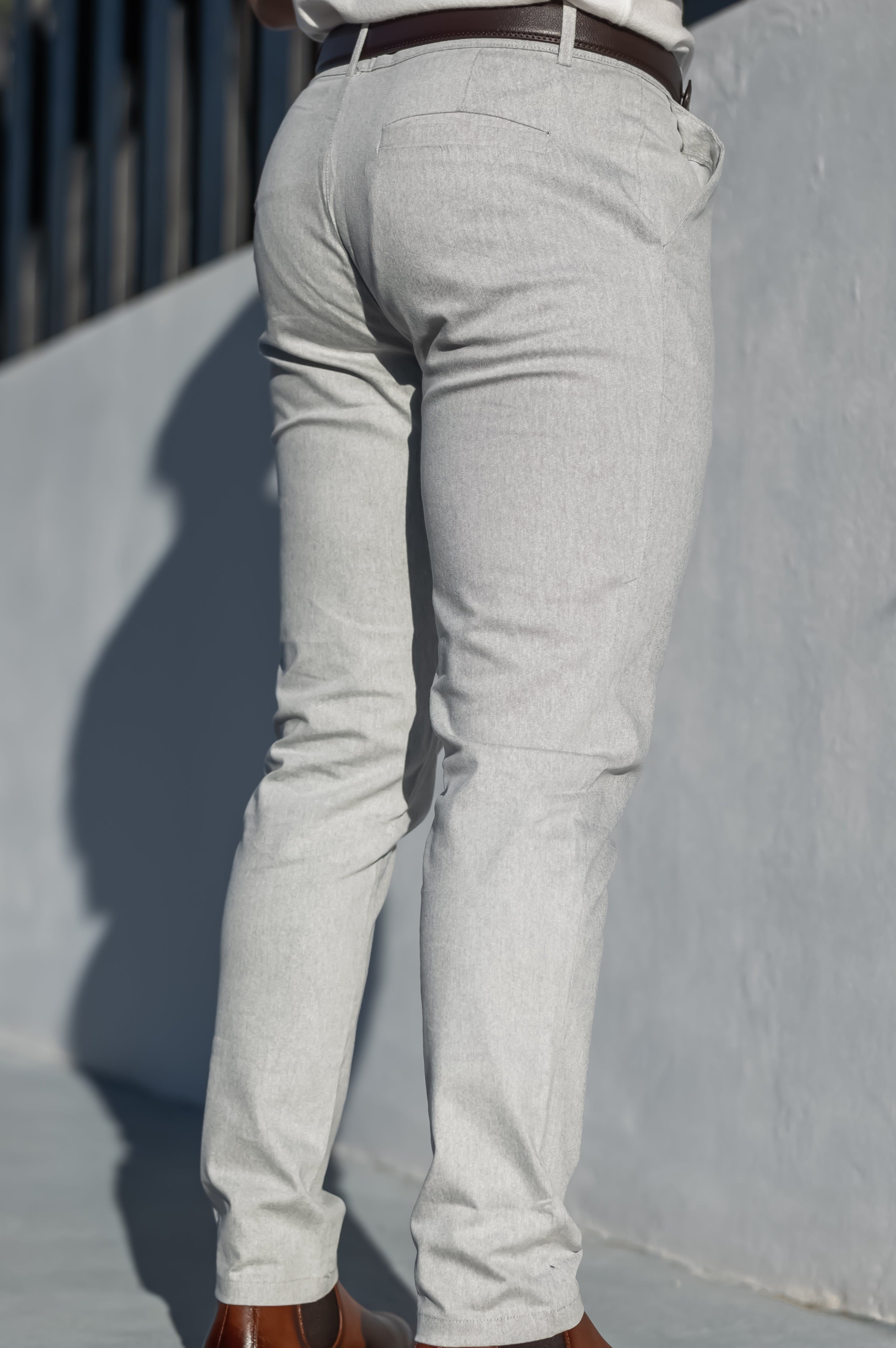 Legato Men's Tailored Pants – Stretch Smart Casual Trousers