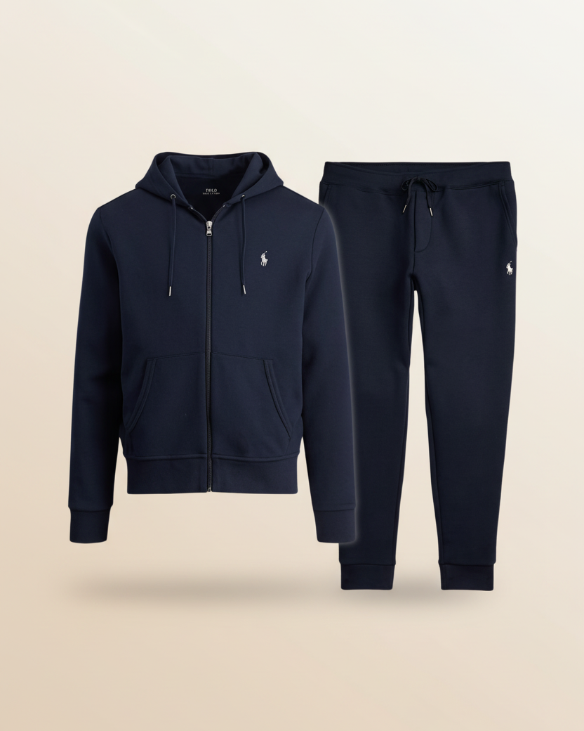 Zip Hoodie Set Essential Comfort