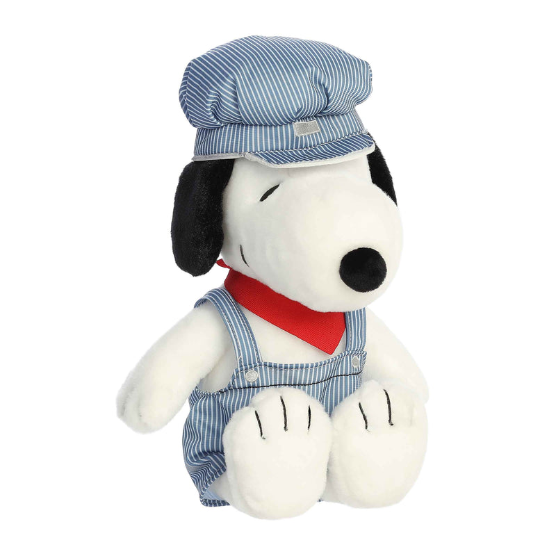'- Peanuts - 14" Train Engineer Snoopy
