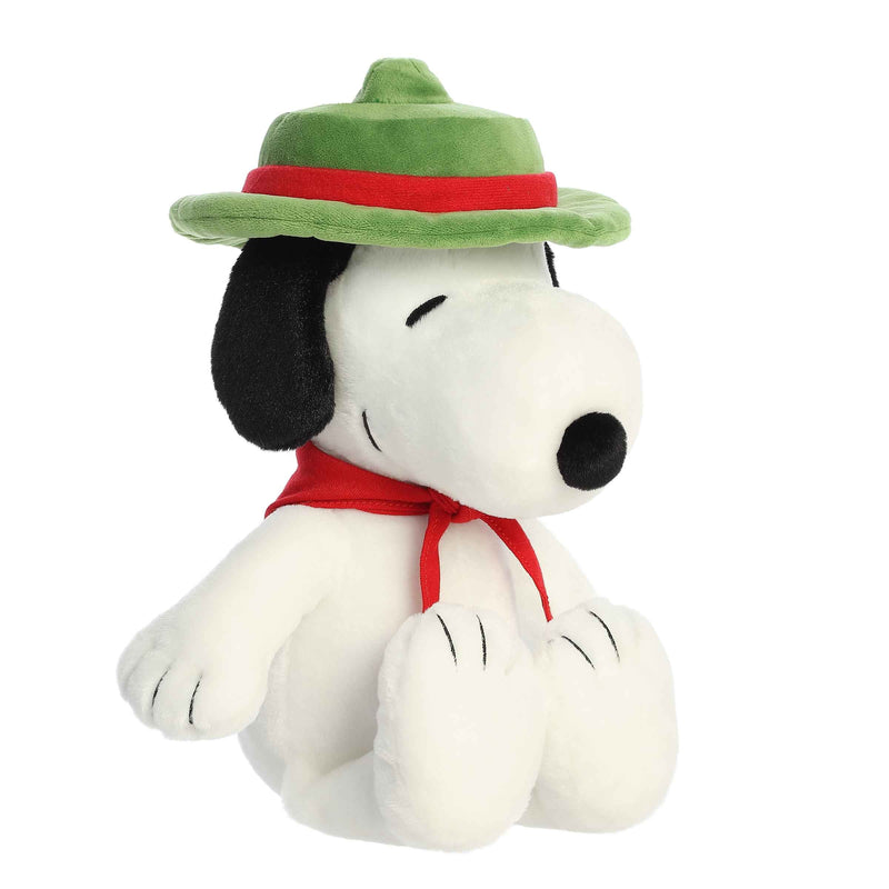 '- Peanuts - 12" Beagle Scout Snoopy