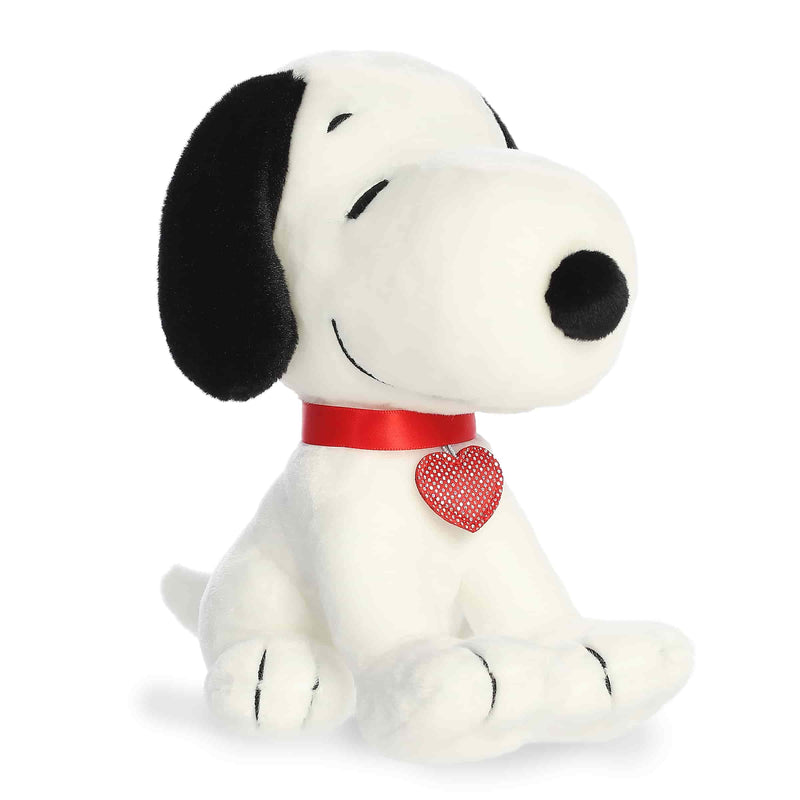 '- Peanuts - 9" Snoopy Heart Tag