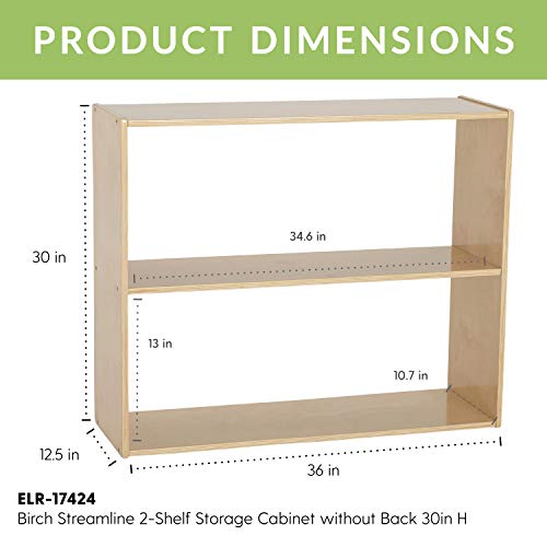 ECR4Kids Birch Streamline Storage Cabinet