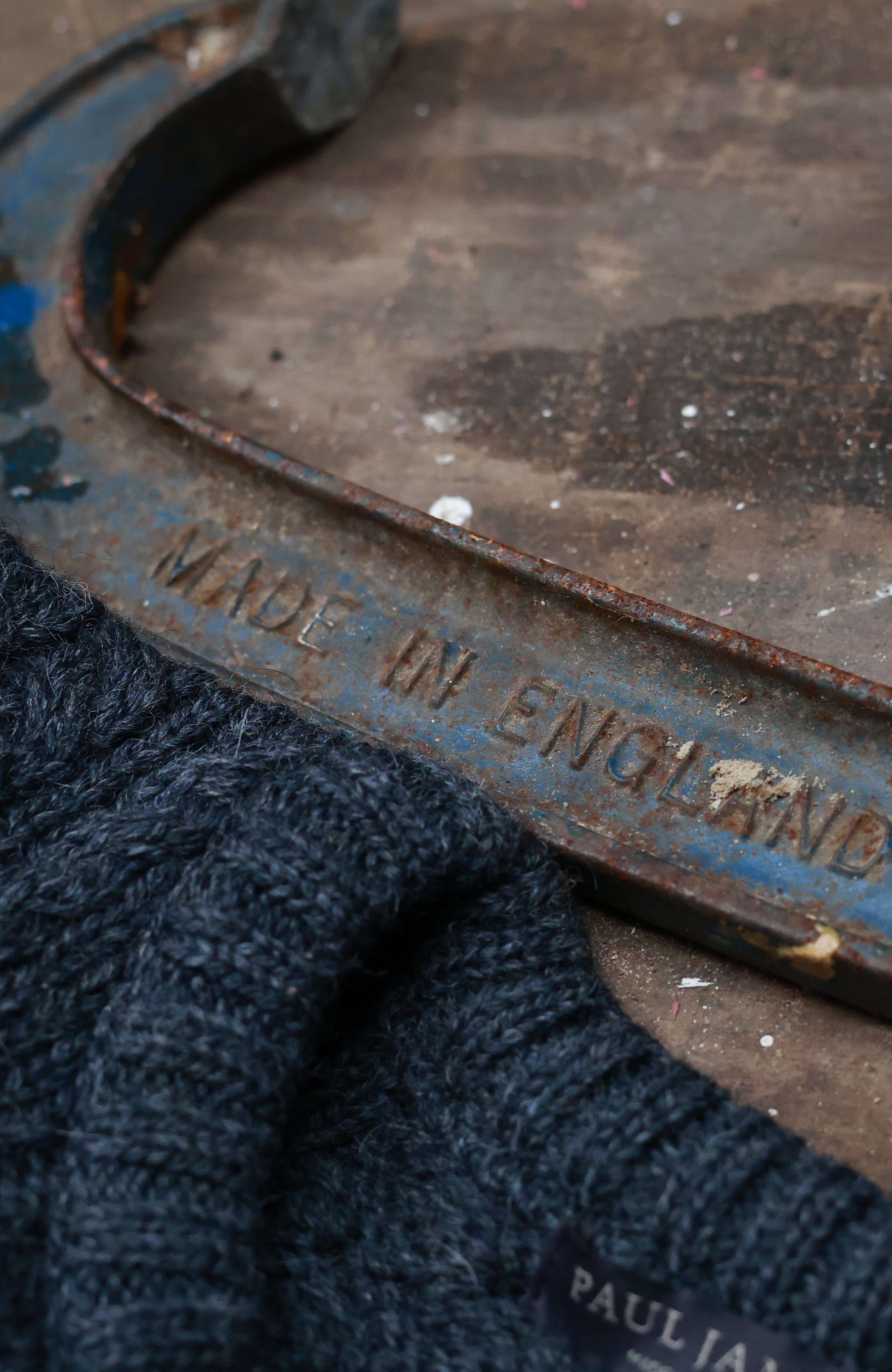 Mens Fisherman's British Wool Cable Jumper
