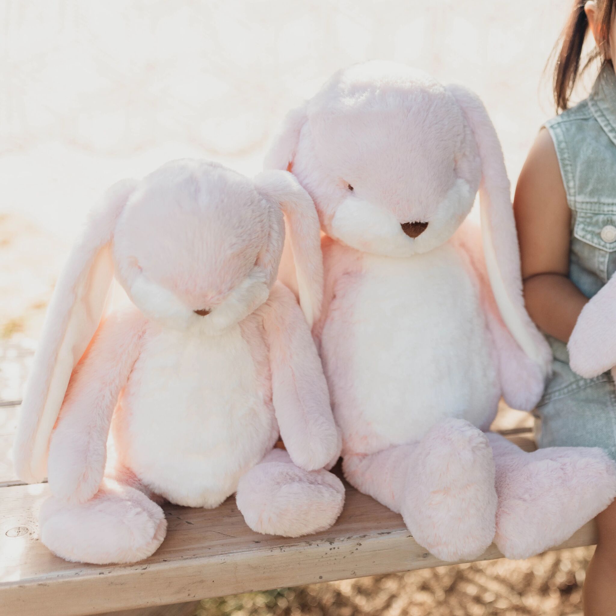 Big 20" Floppy Nibble Bunny – Pink
