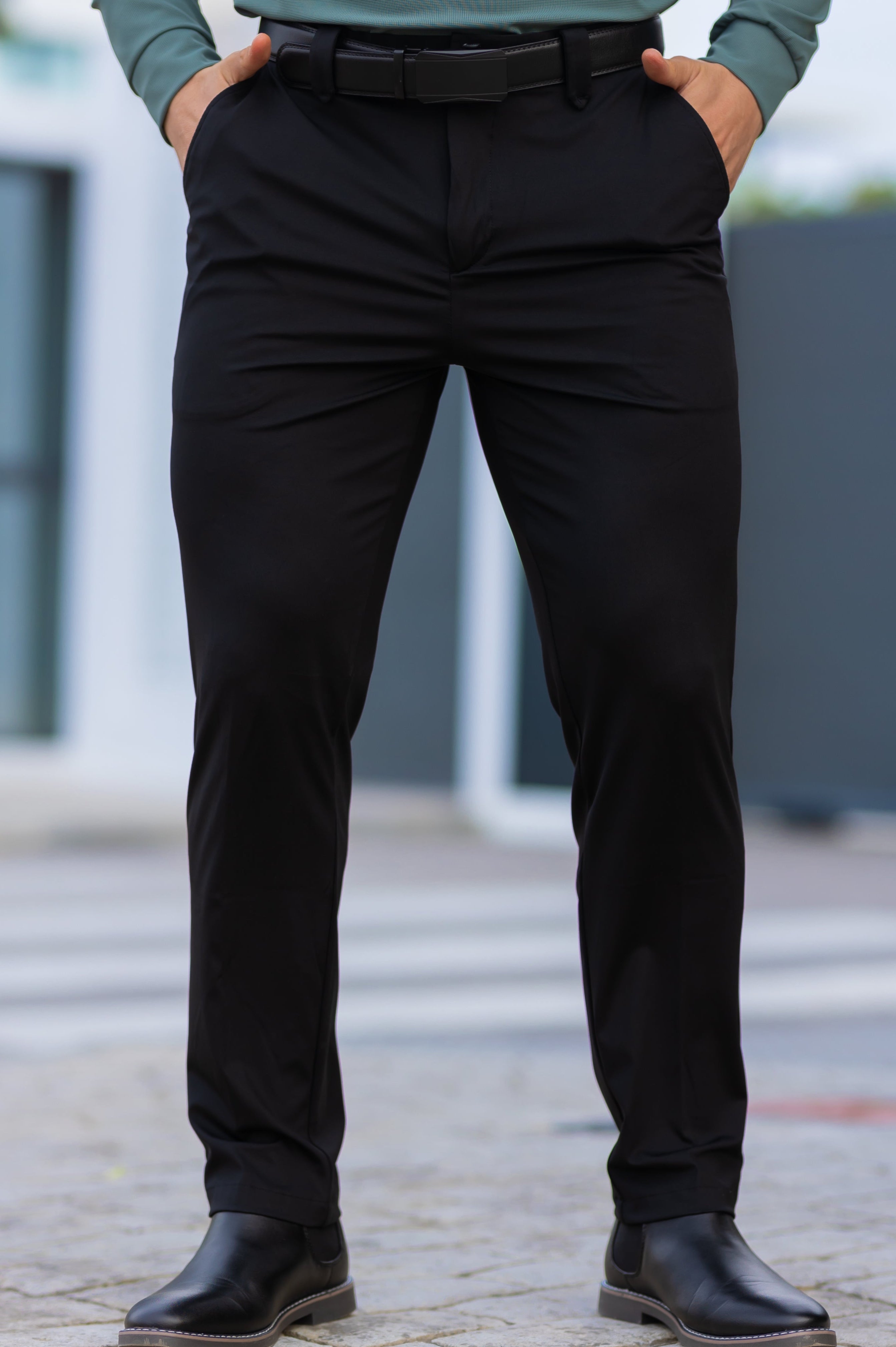 Capriccio Men's Ankle Pants – Tailored Stretch Fit
