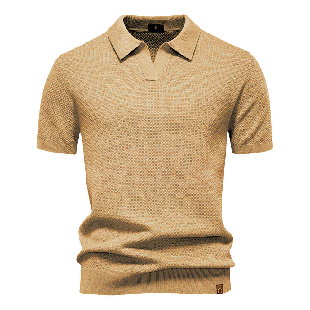 Verona Men's Mesh Polo Shirt – Breathable Short Sleeve